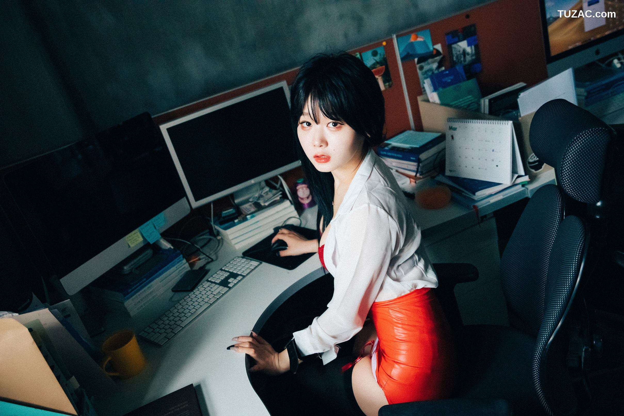 韩国美女-琪雅-Zia-办公室性奴-Office-slave-Loozy-镣铐卷
