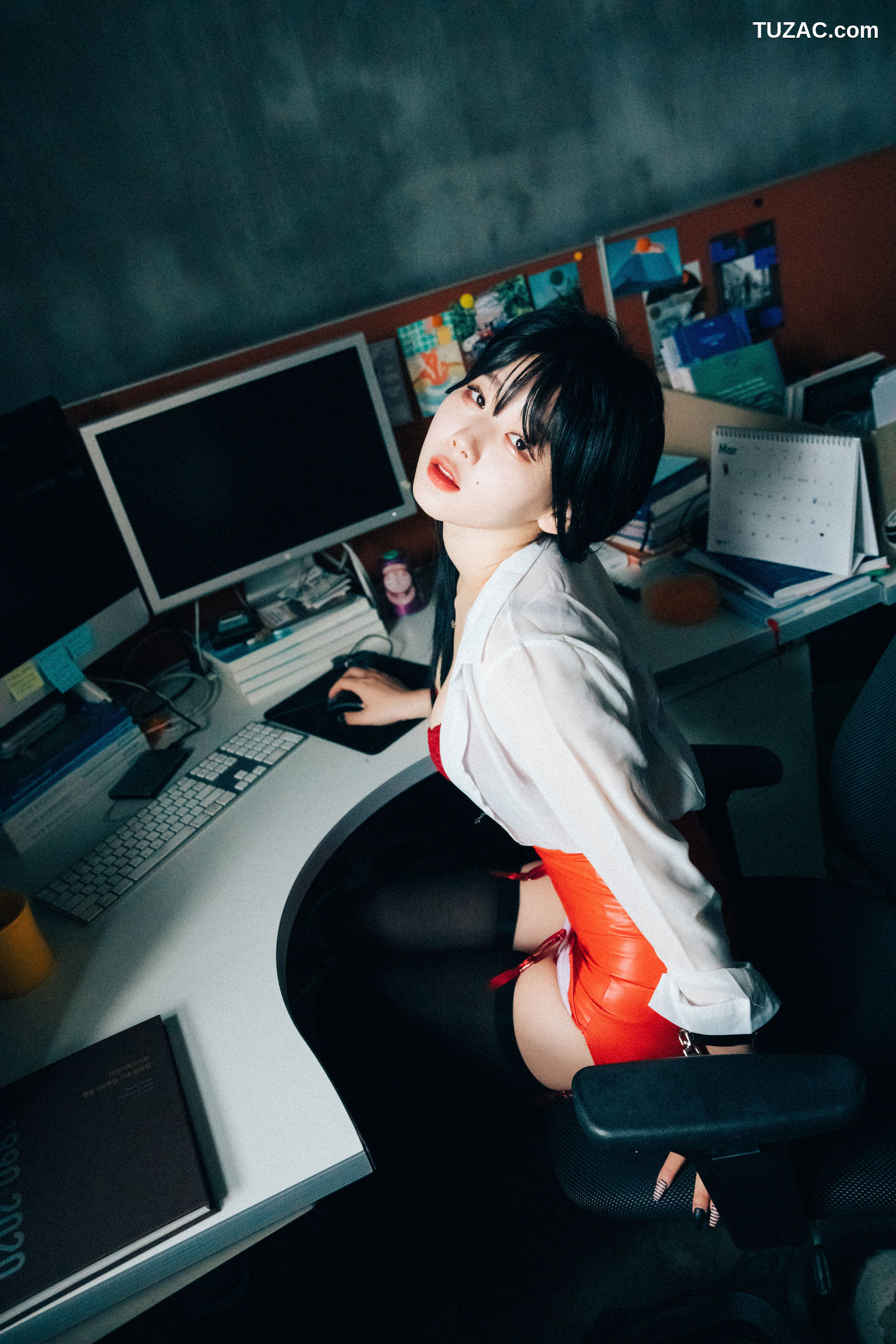 韩国美女-琪雅-Zia-办公室性奴-Office-slave-Loozy-镣铐卷
