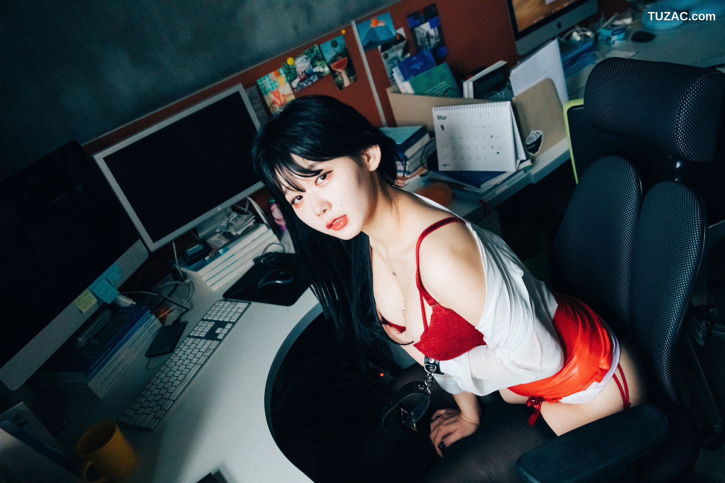 韩国美女-琪雅-Zia-办公室性奴-Office-slave-Loozy-镣铐卷