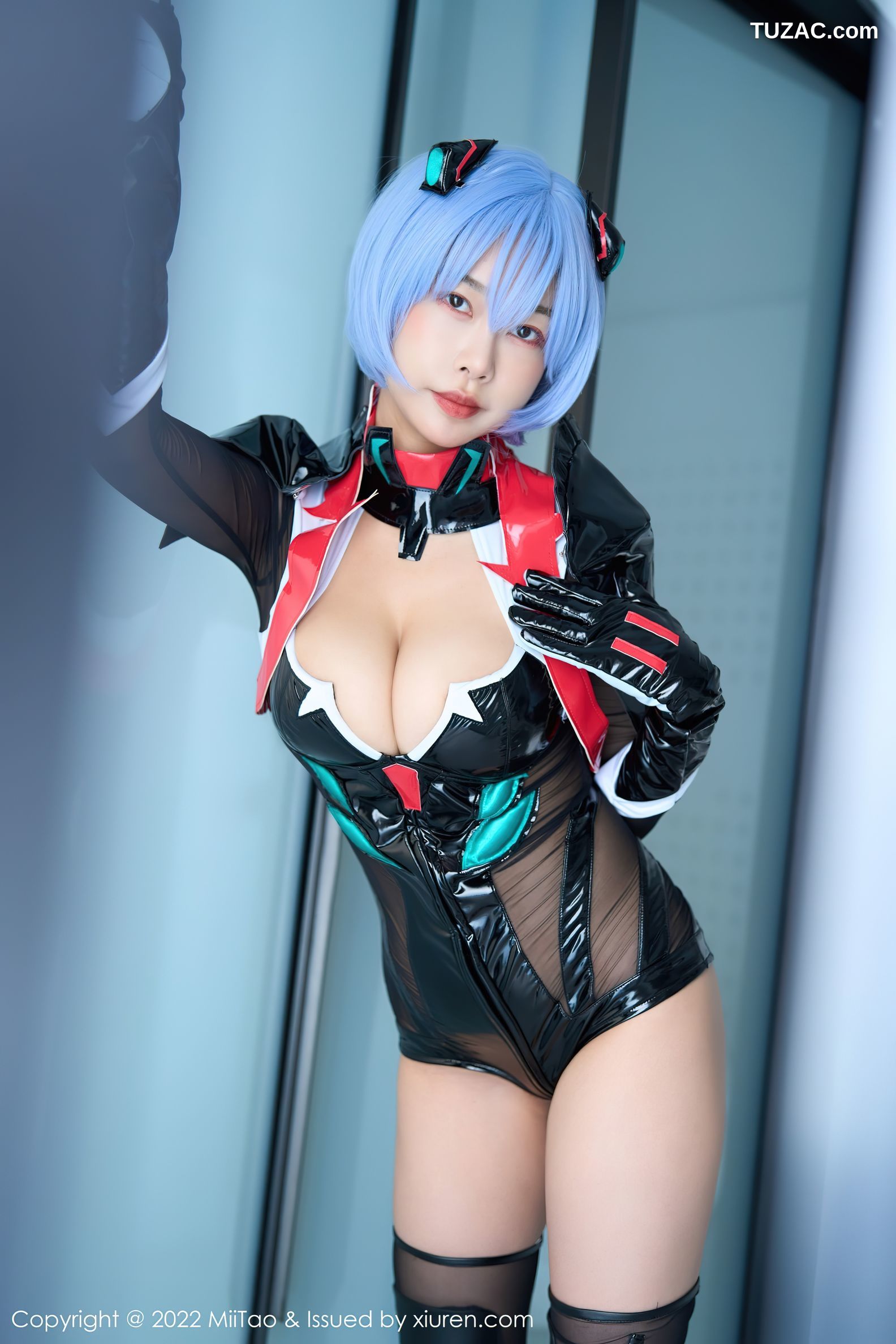MiiTao蜜桃社-148-梦乃Mandy-私房Cosplay主题低胸连体衣