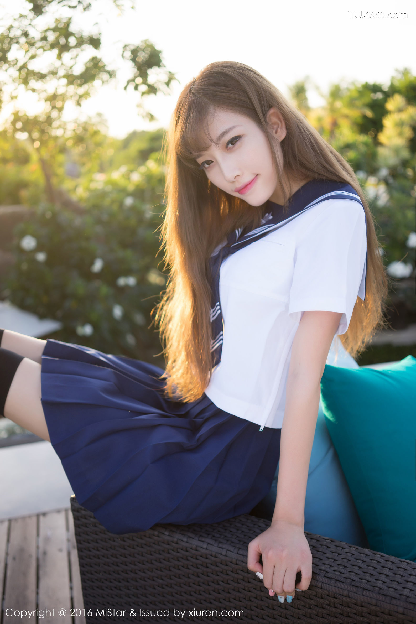 MiStar魅妍社-134-Sugar小甜心cc-《性感比基尼-甜美水手服学生装》-2016.11.17