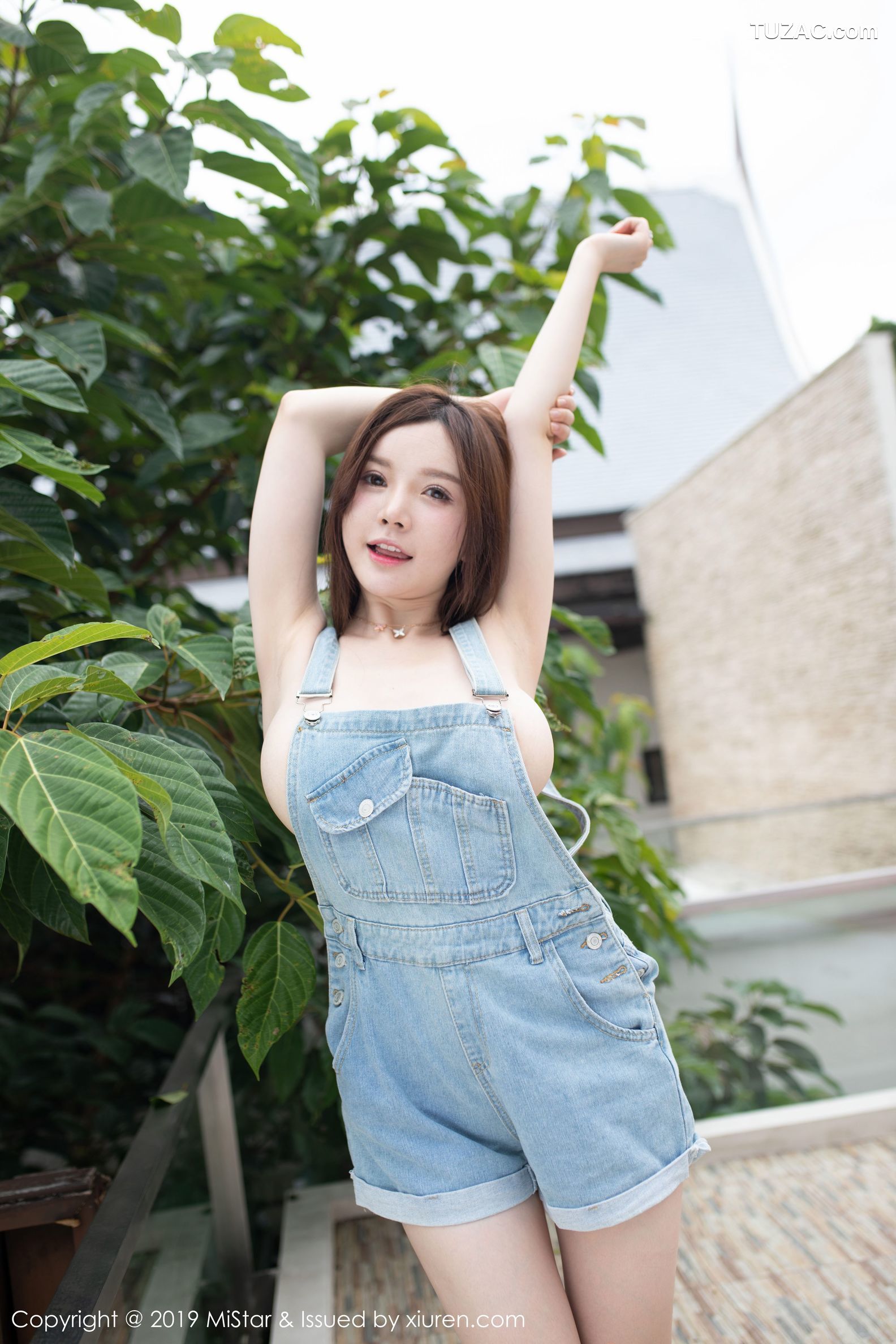 MiStar魅妍社-312-糯美子Mini-《童颜巨乳的牛仔女仆》-2019.11.11