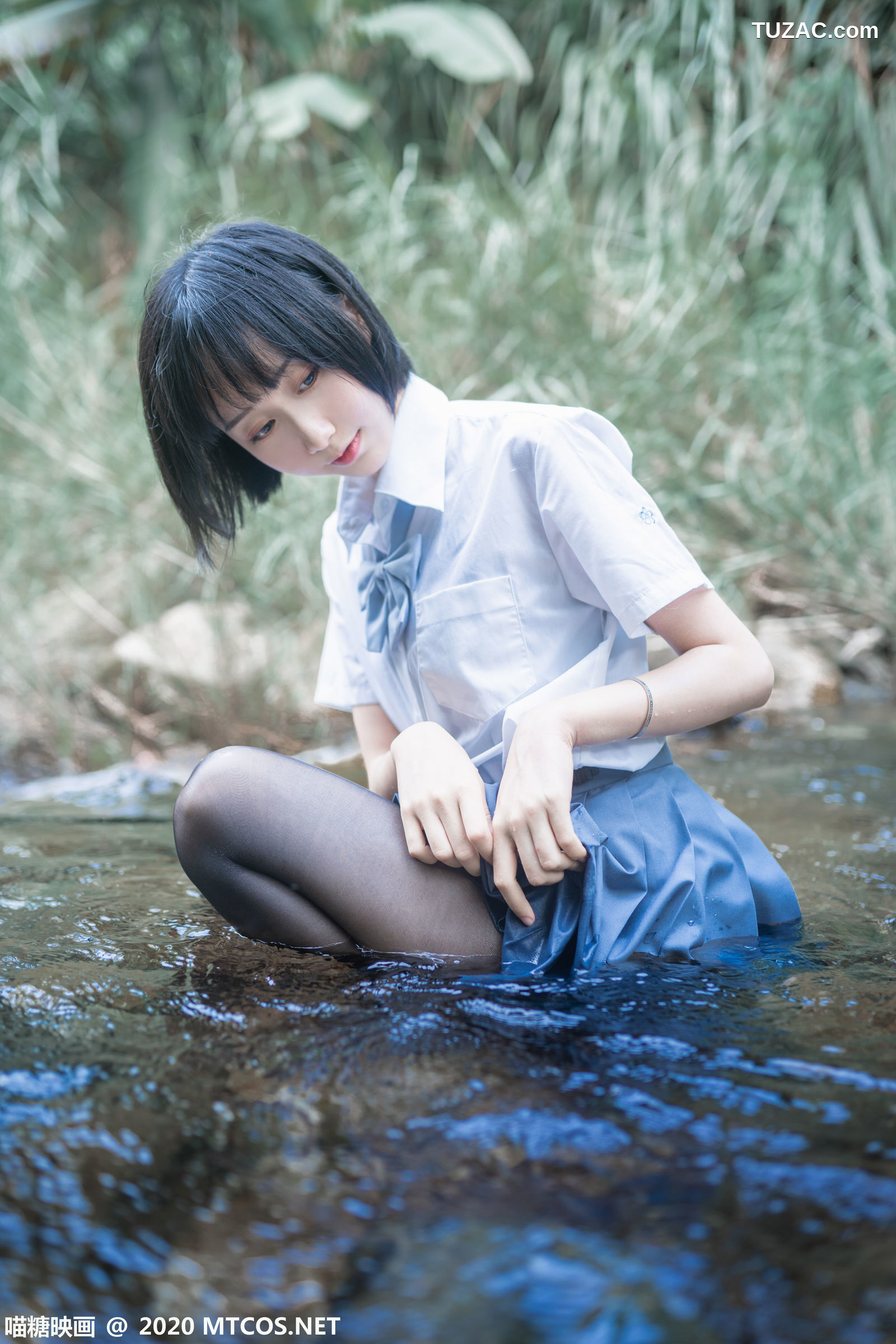 MTCos喵糖映画-Jkl.016-《溪边JK制服》