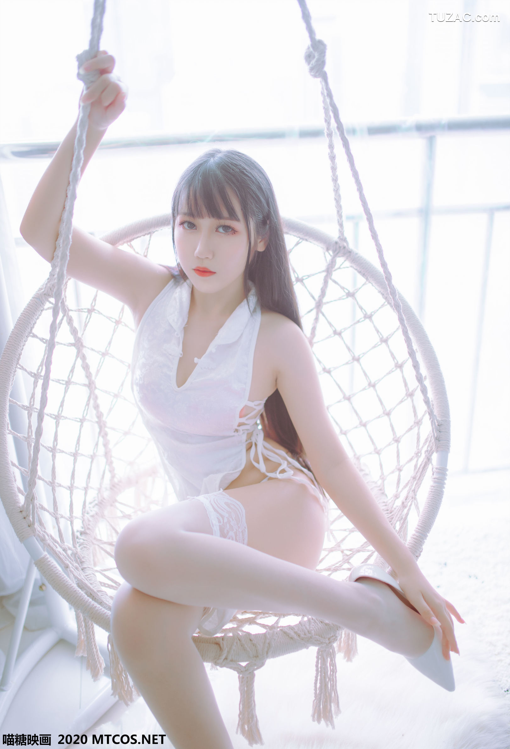 MTCos喵糖映画-Vol.114-《黑白旗袍双子》