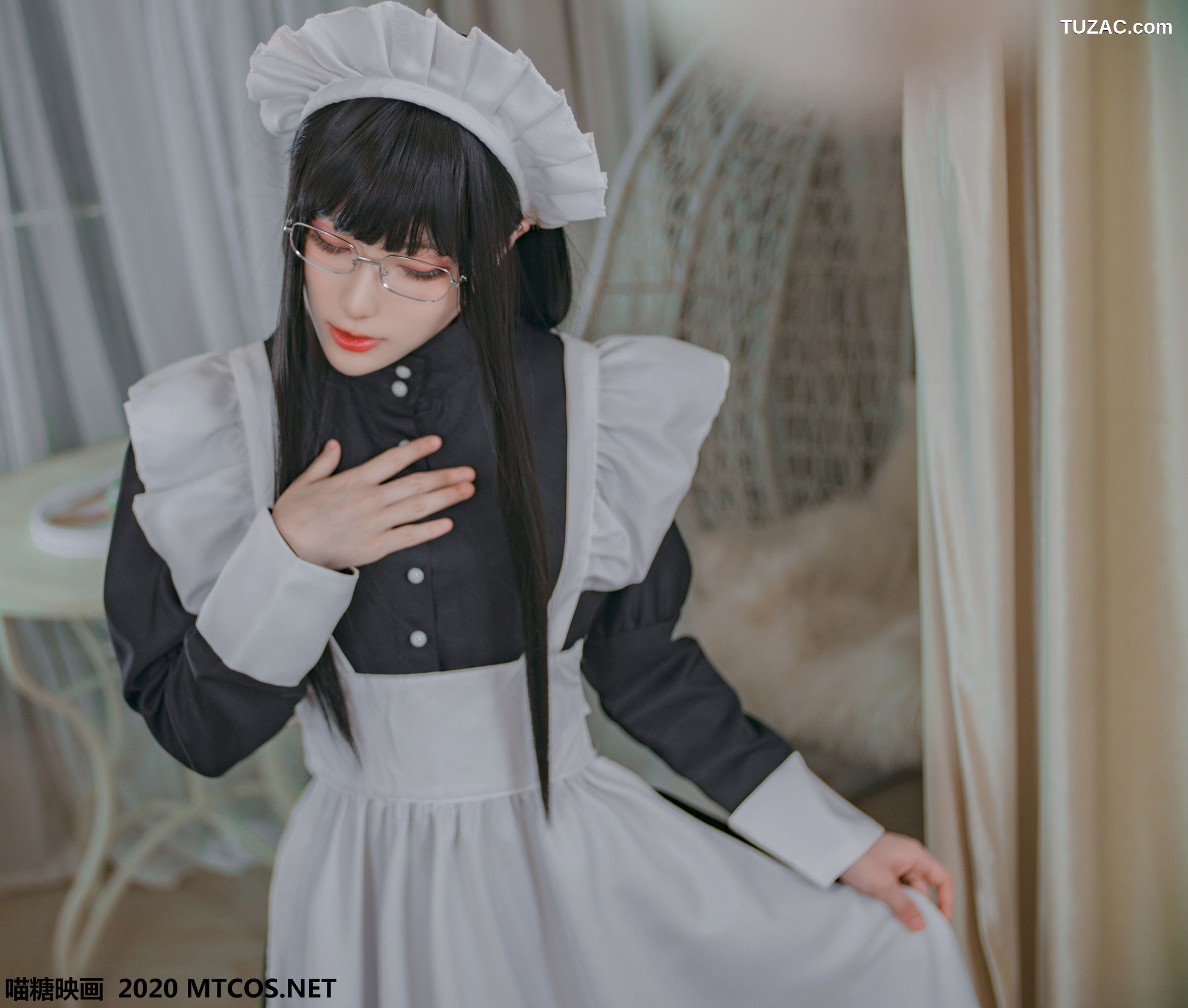 MTCos喵糖映画-Vol.120-《女仆眼镜娘》