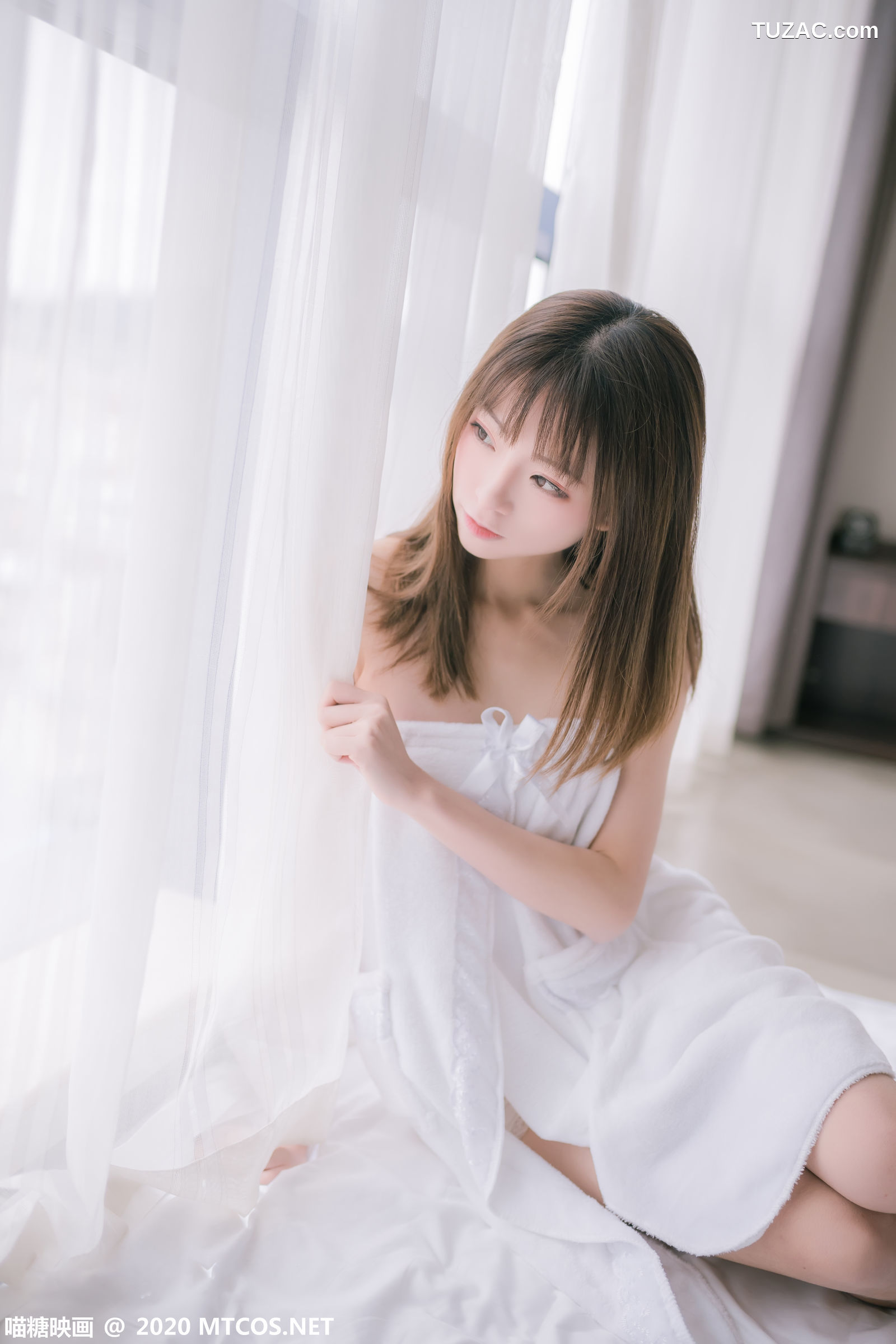 MTCos喵糖映画-Vol.158-《纯白浴巾》