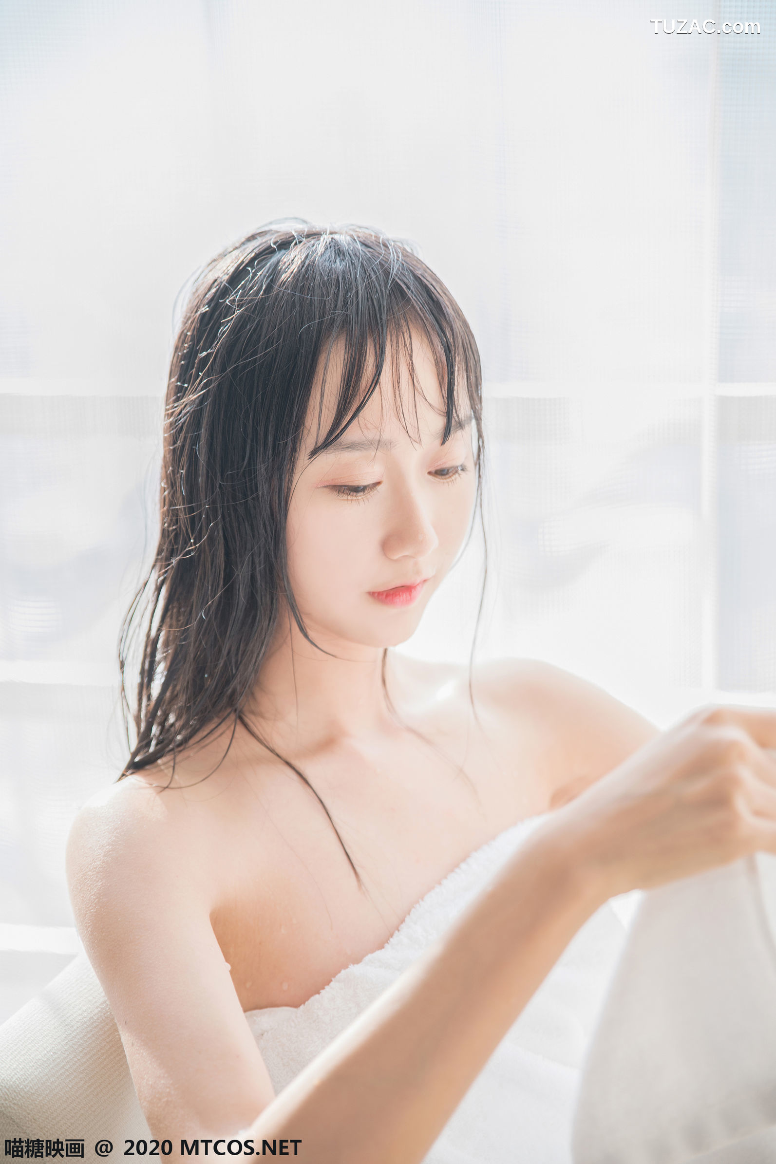 MTCos喵糖映画-Vol.174-《纯白浴巾》