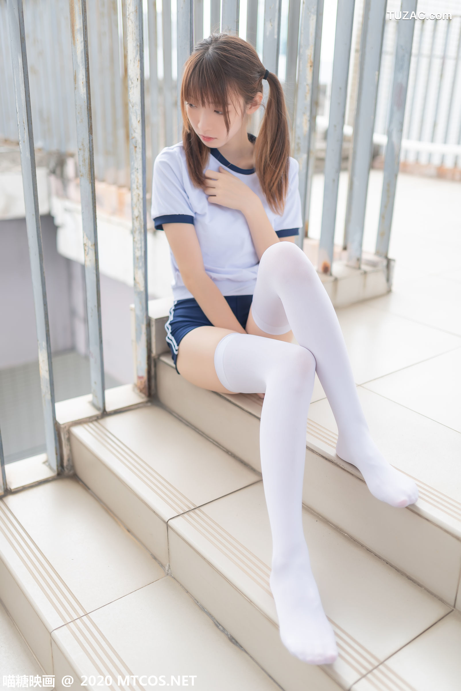 MTCos喵糖映画-Vol.182-《白袜体操服》