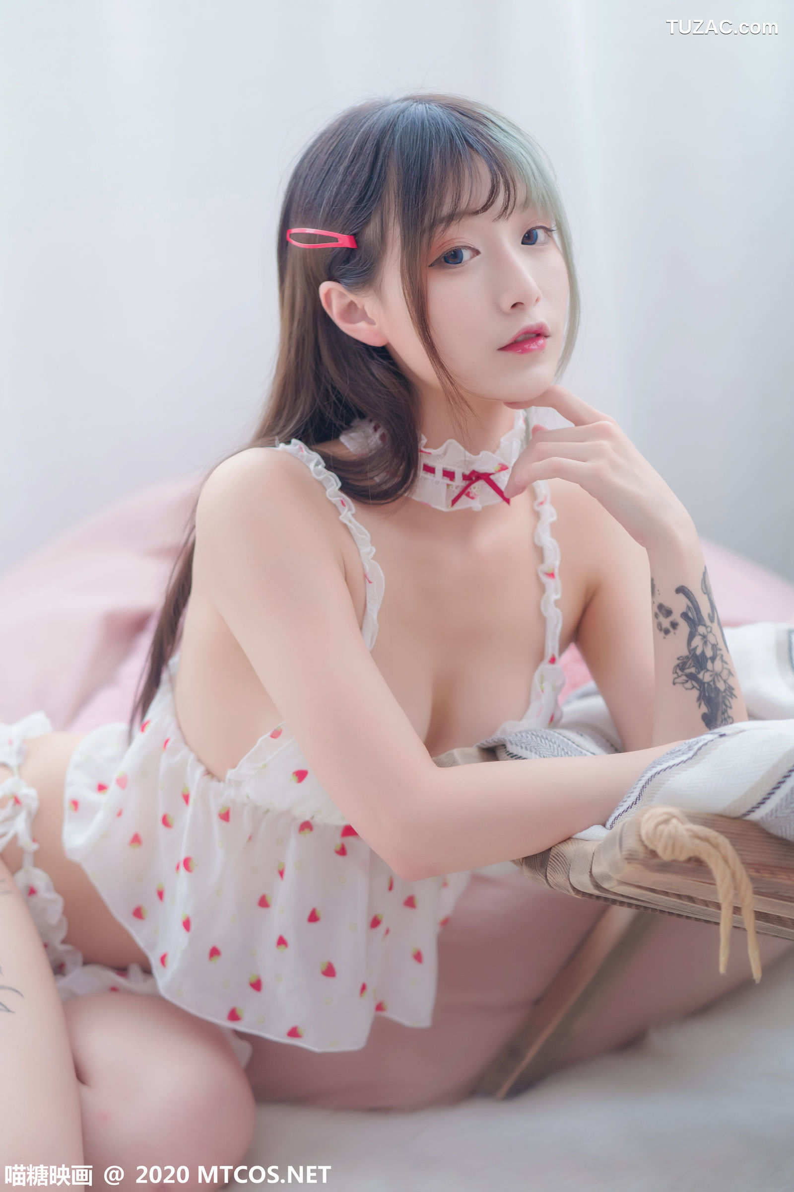 MTCos喵糖映画-Vol.185-《草莓睡衣》