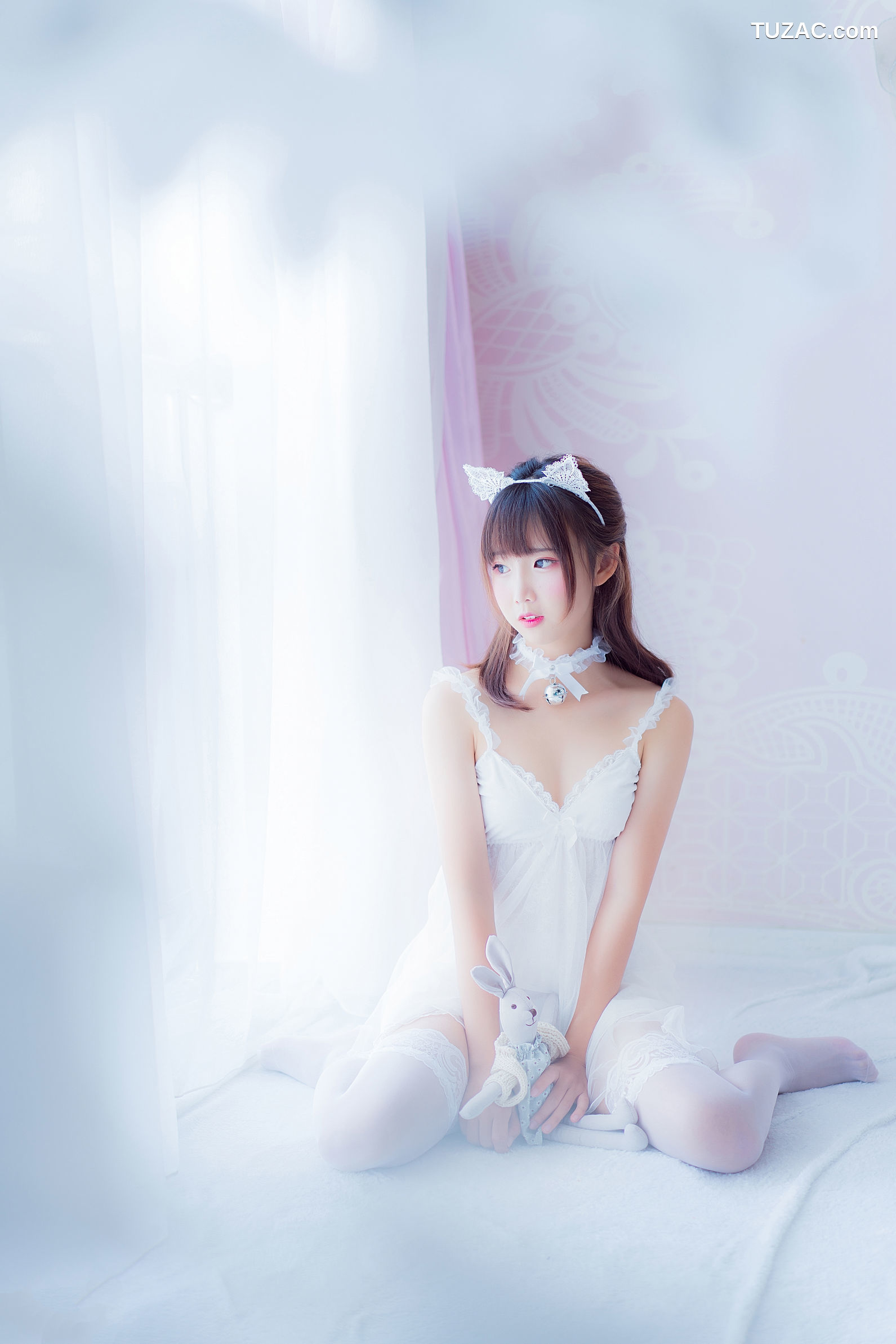 MTCos喵糖映画-Vol.415-《白裙少女》