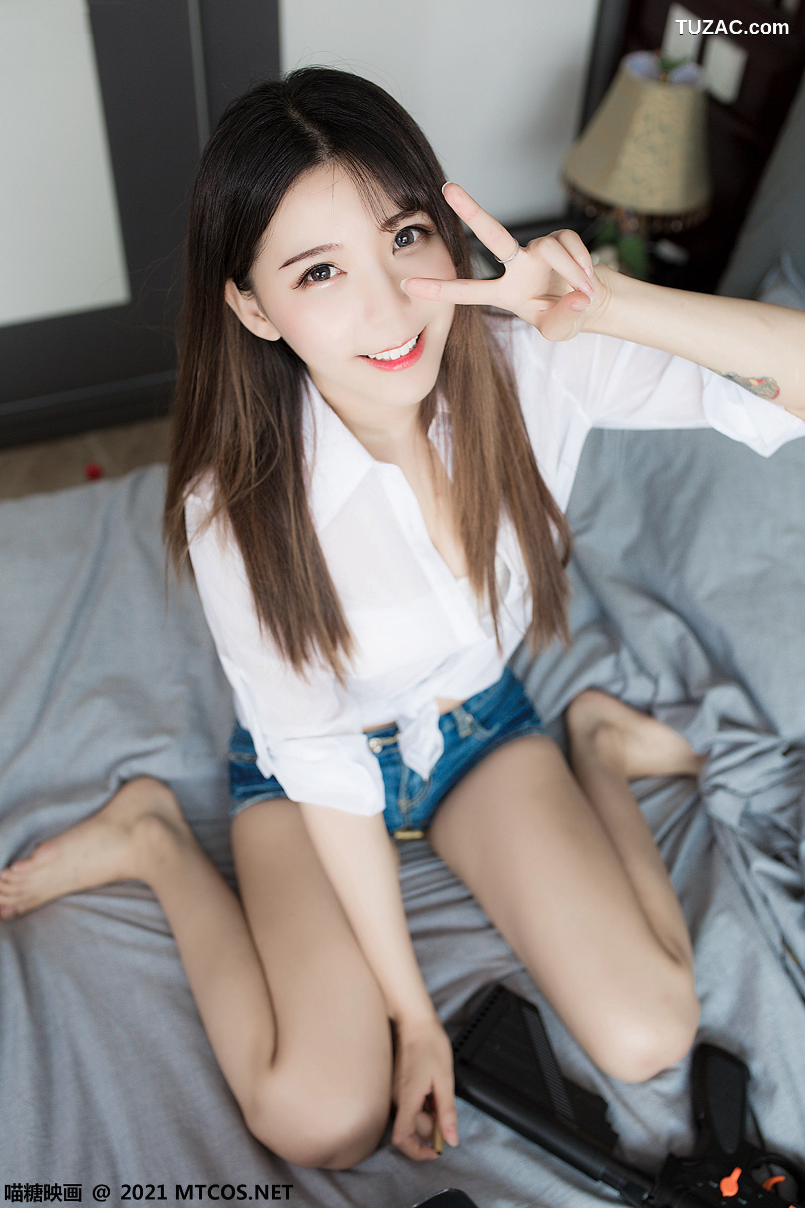MTCos喵糖映画-Vol.421-《吃鸡少女》