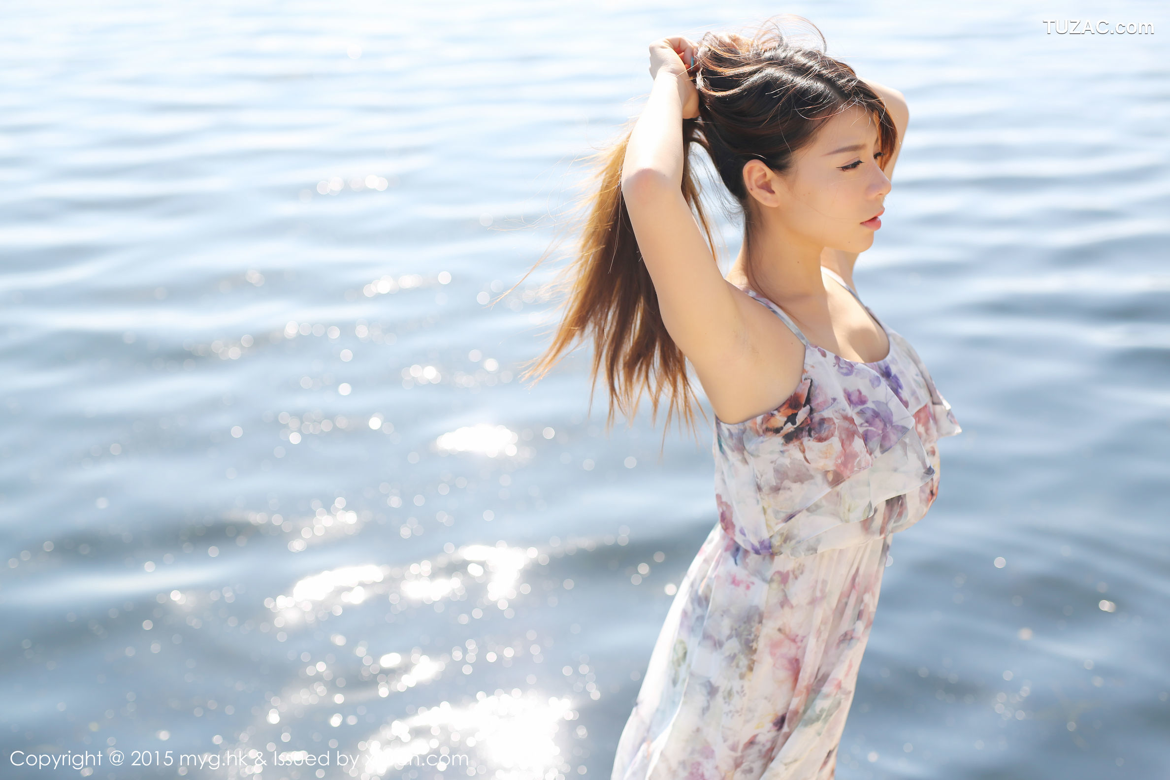 MyGirl美媛馆-106-嘉宝贝儿-《小清新唯美长裙-牛仔装》-2015.03.23
