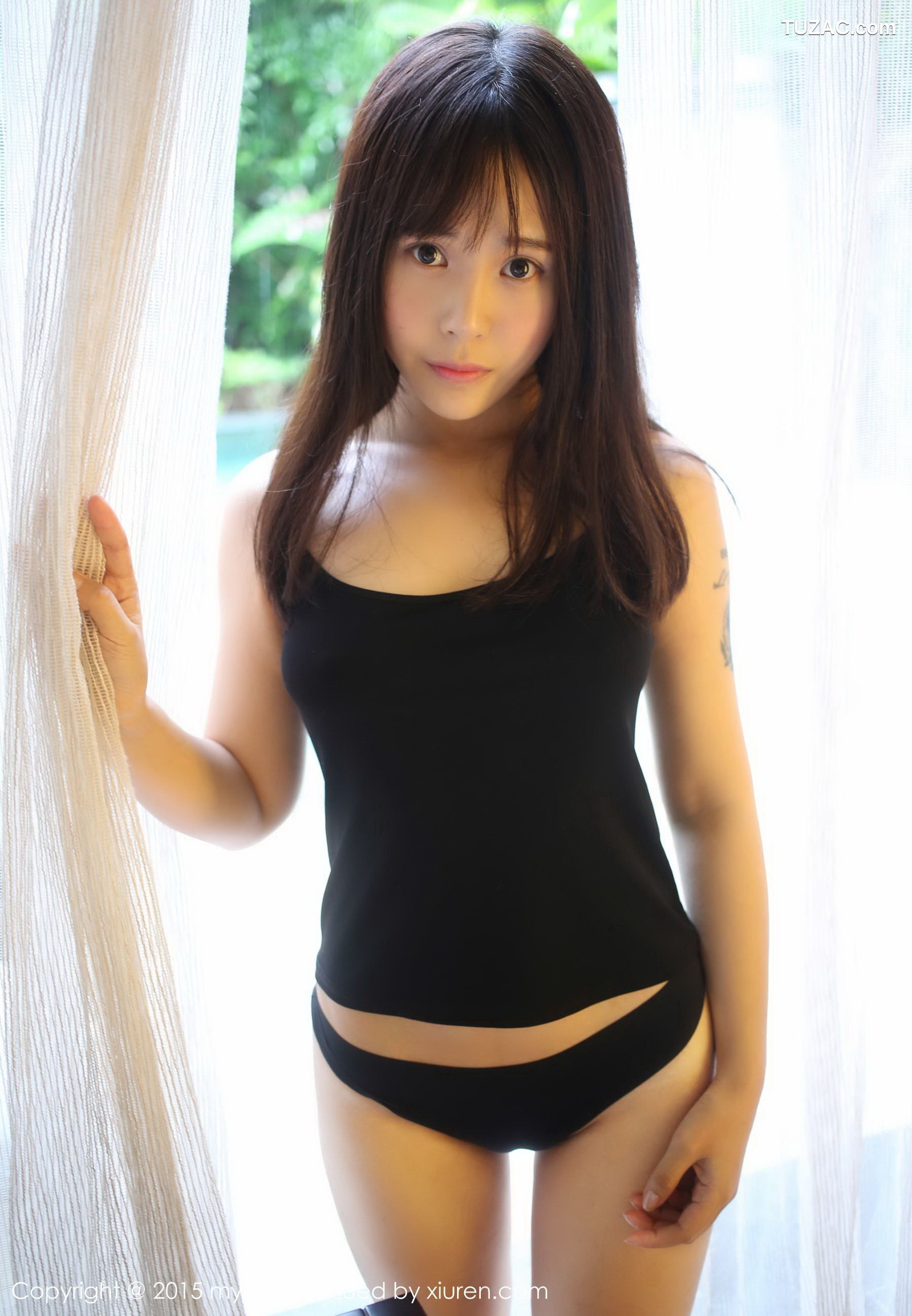MyGirl美媛馆-173-艾莉-《迷你短裙诱惑-白丝旗袍》-2015.11.07