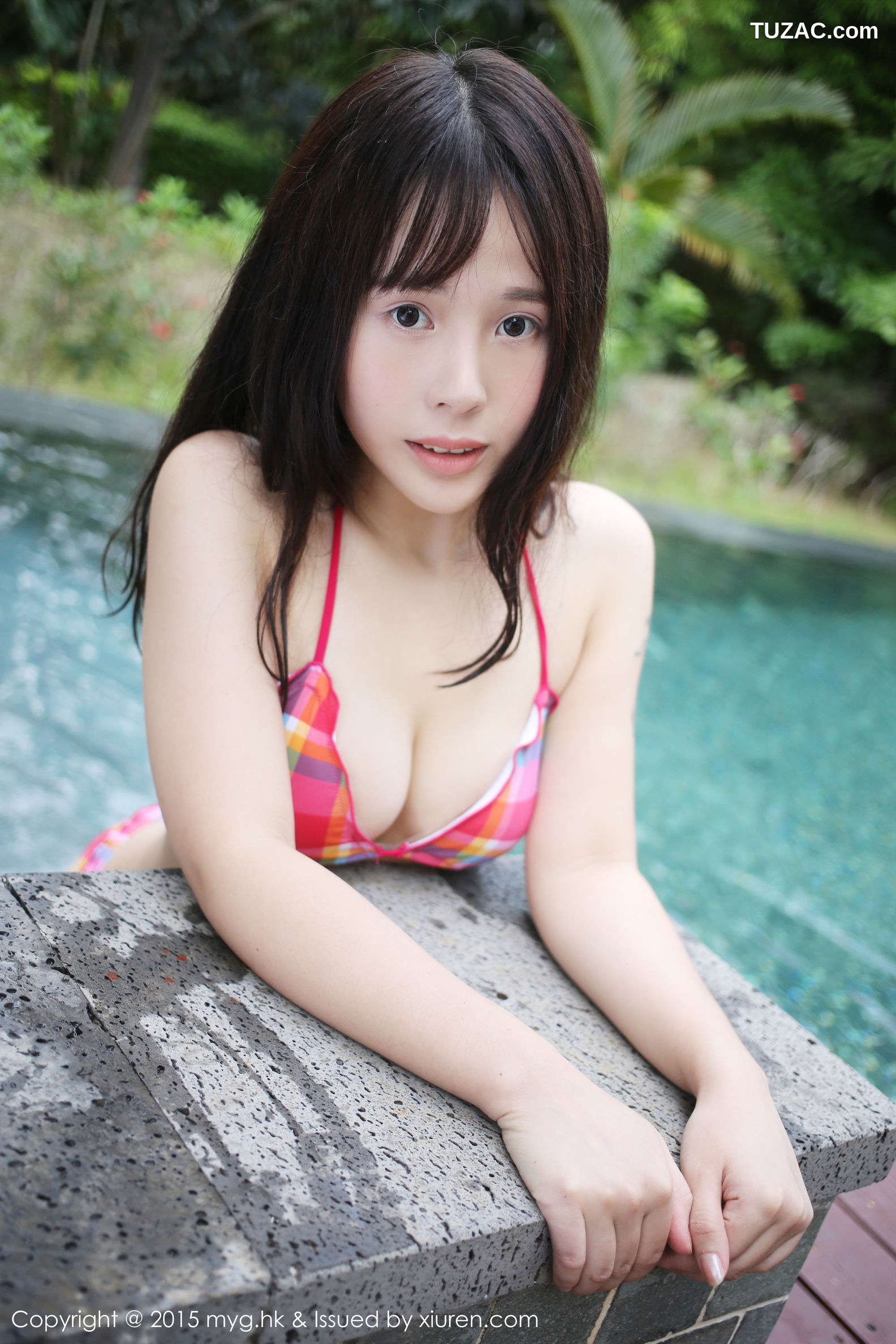 MyGirl美媛馆-186-艾莉-《大胆比基尼湿身外拍》-2015.12.29