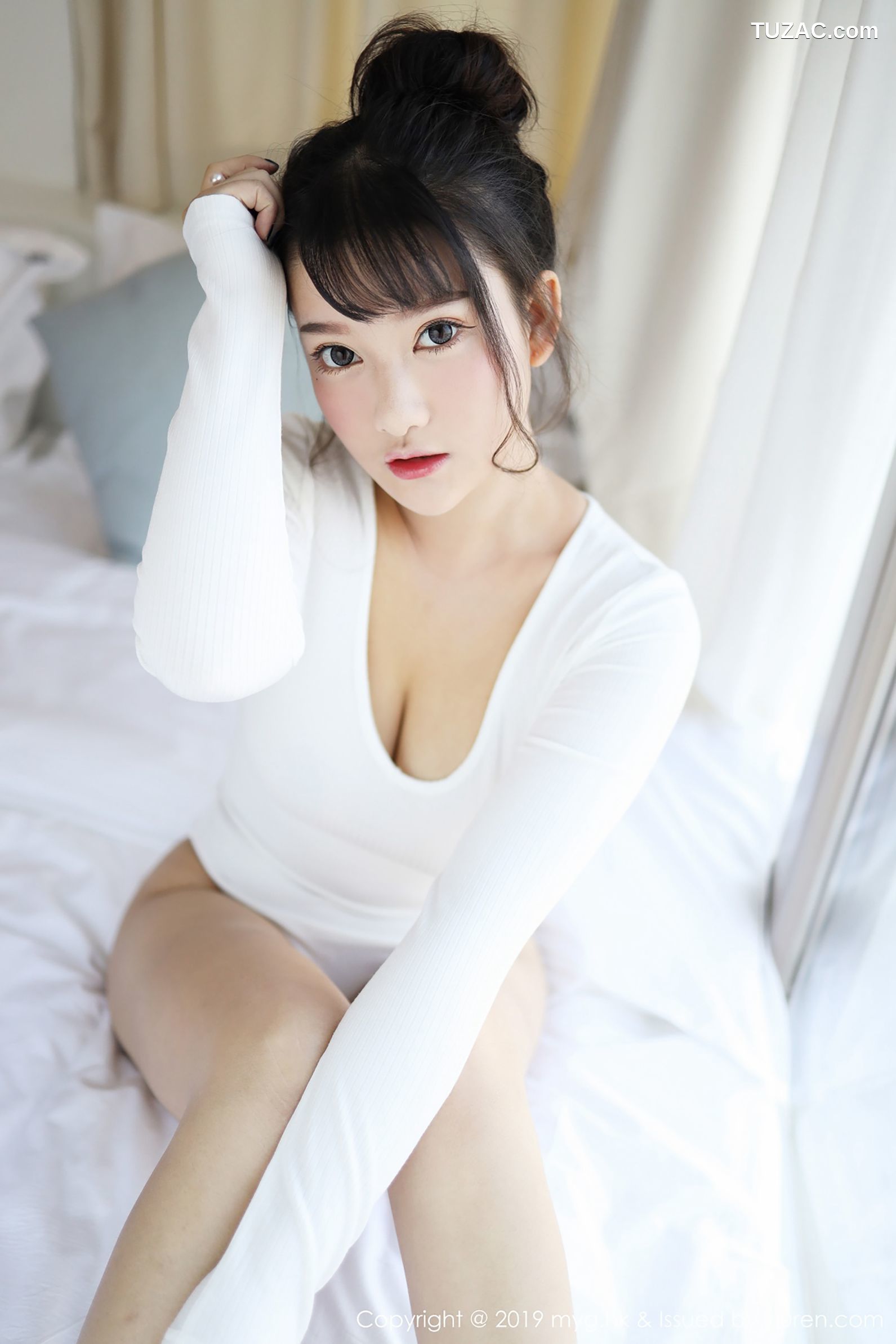 MyGirl美媛馆-342-小尤奈-《清新的低胸内衣与比基尼》-2019.01.21