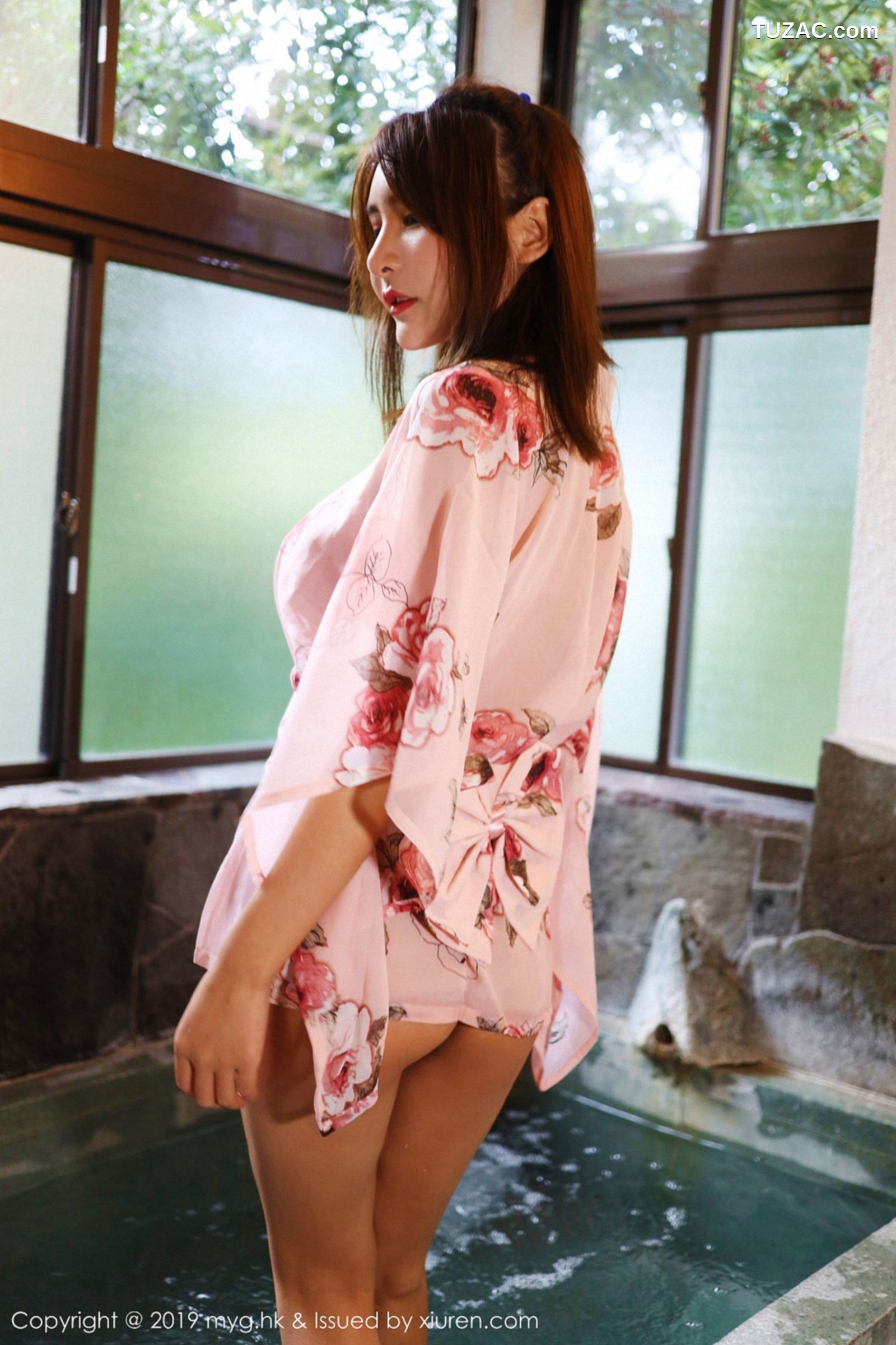 MyGirl美媛馆-345-尹菲-《日本旅拍浴池湿身》-2019.02.15