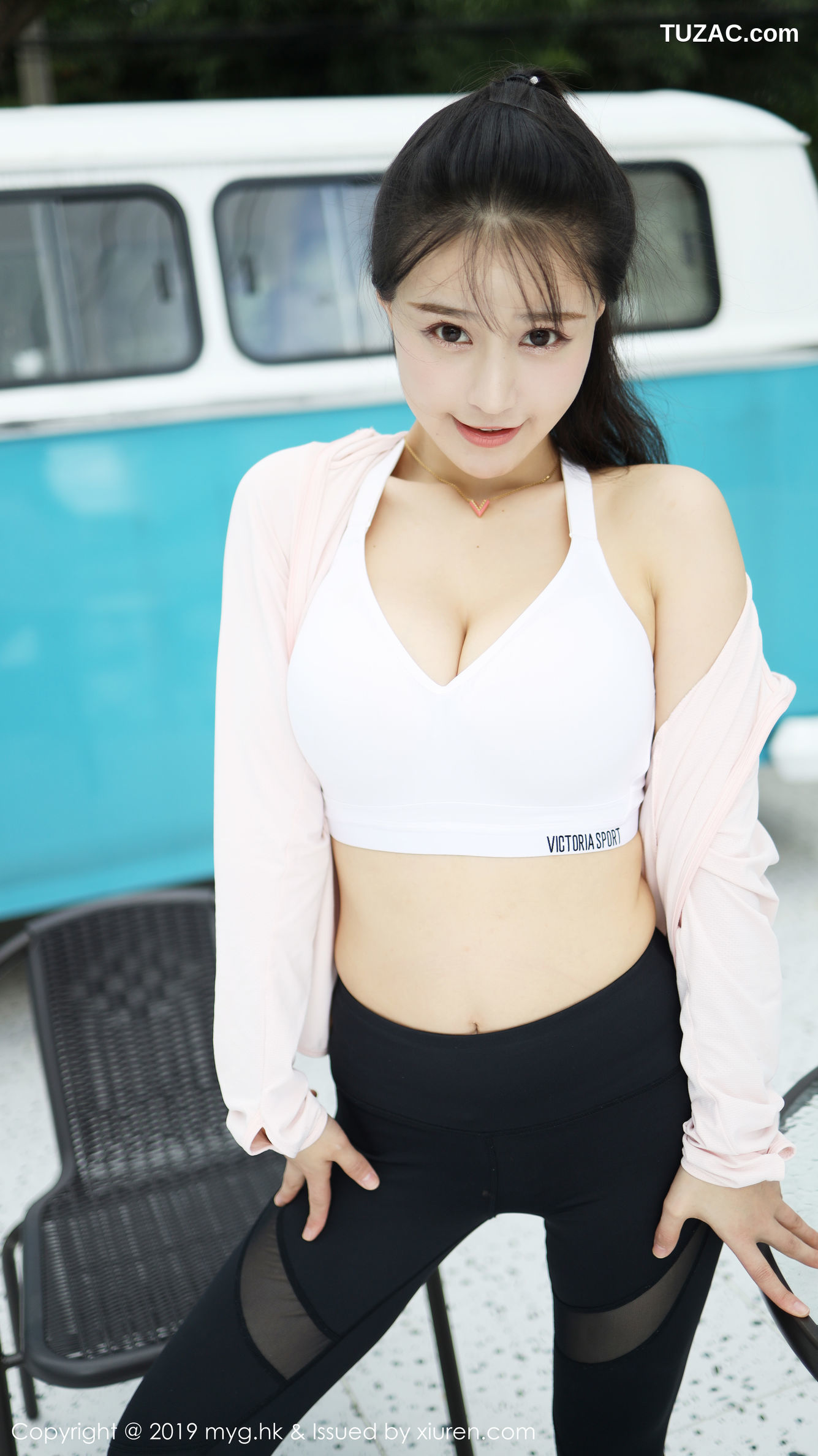 MyGirl美媛馆-387-朱可儿-《蕾丝包裹下美臀》-2019.09.03