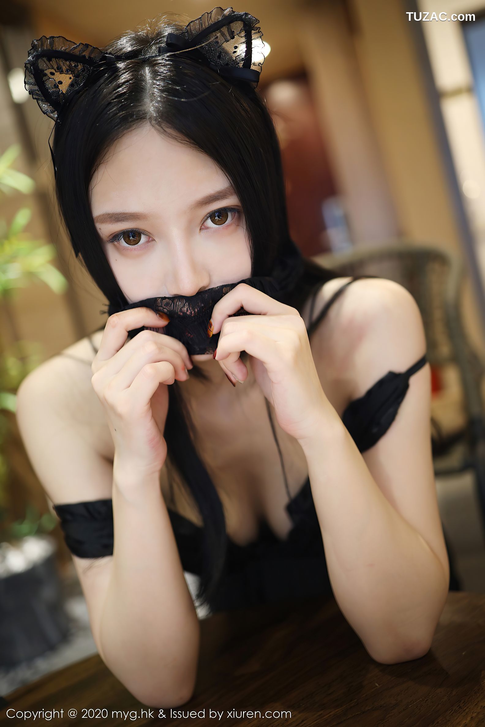 MyGirl美媛馆-457-唐琪儿-《黑色吊裙丝袜主题》-2020.11.18