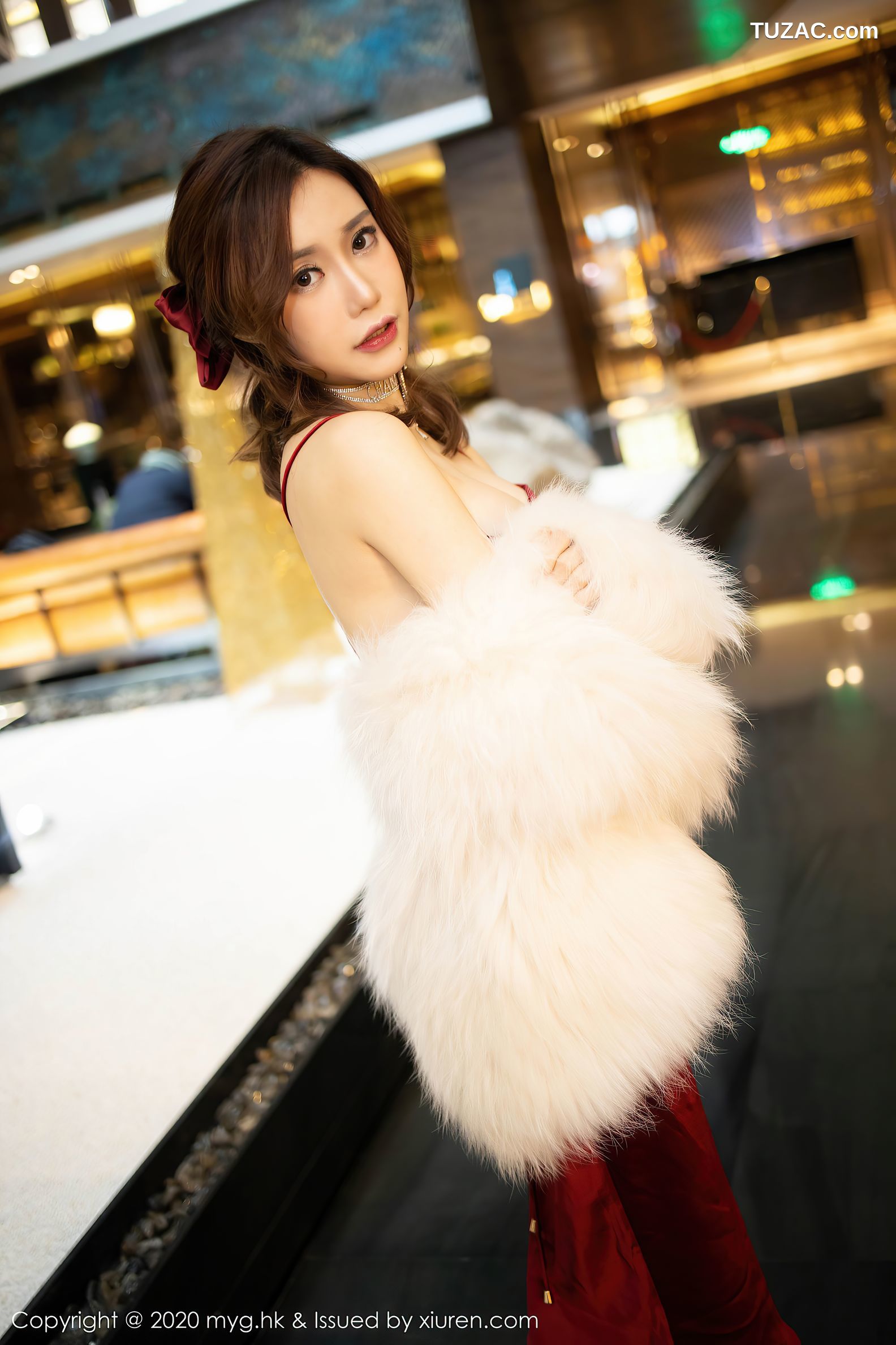 MyGirl美媛馆-471-绮里嘉-《圣诞主题写真》-2020.12.25