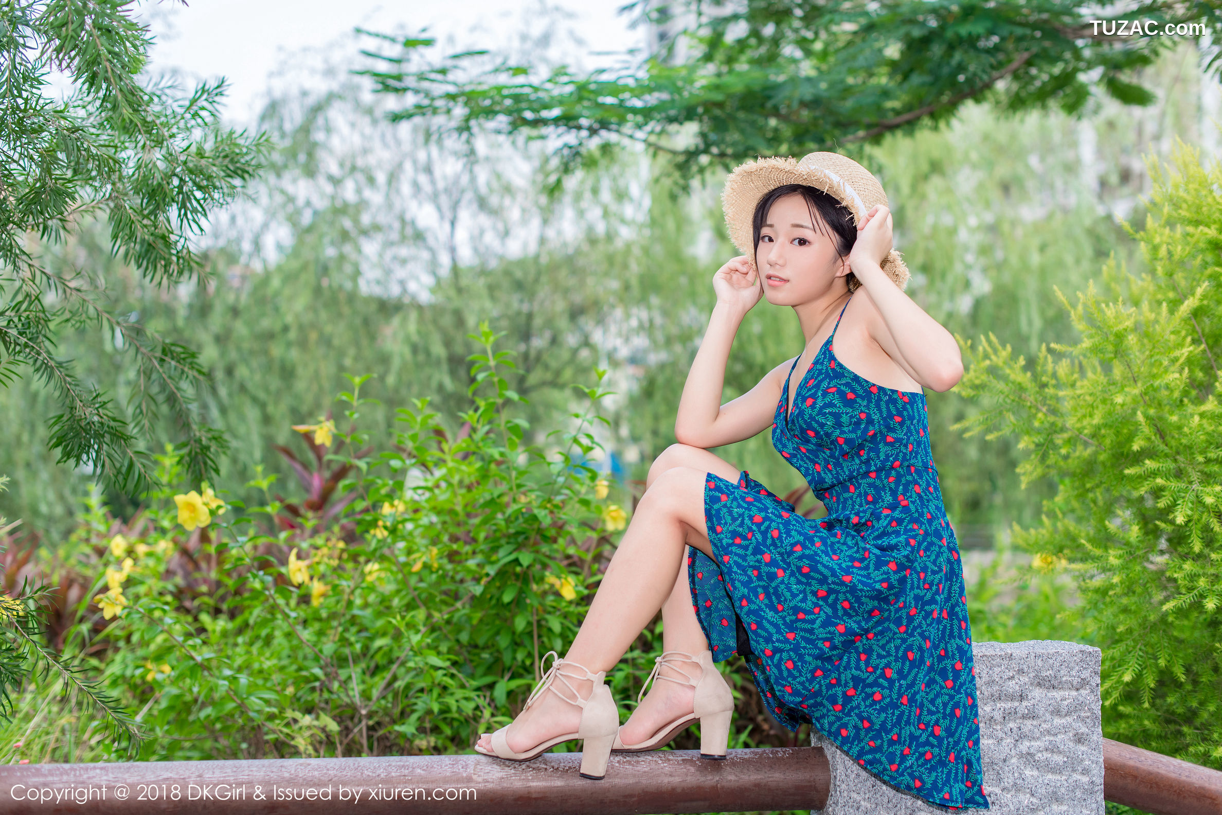 DKGirl御女郎-055-苍井优香-清纯甜美草帽少女