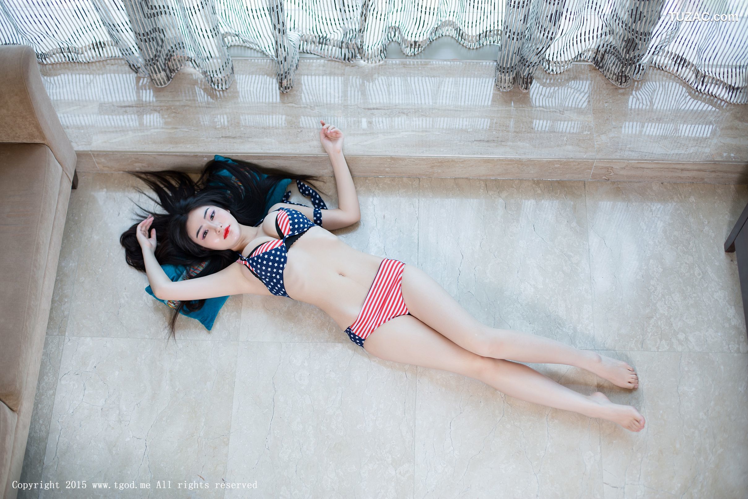 TGOD推女神-2015.08.22-王闵多-《妖娆-妩媚的神秘女郎》夏日神秘性感写真