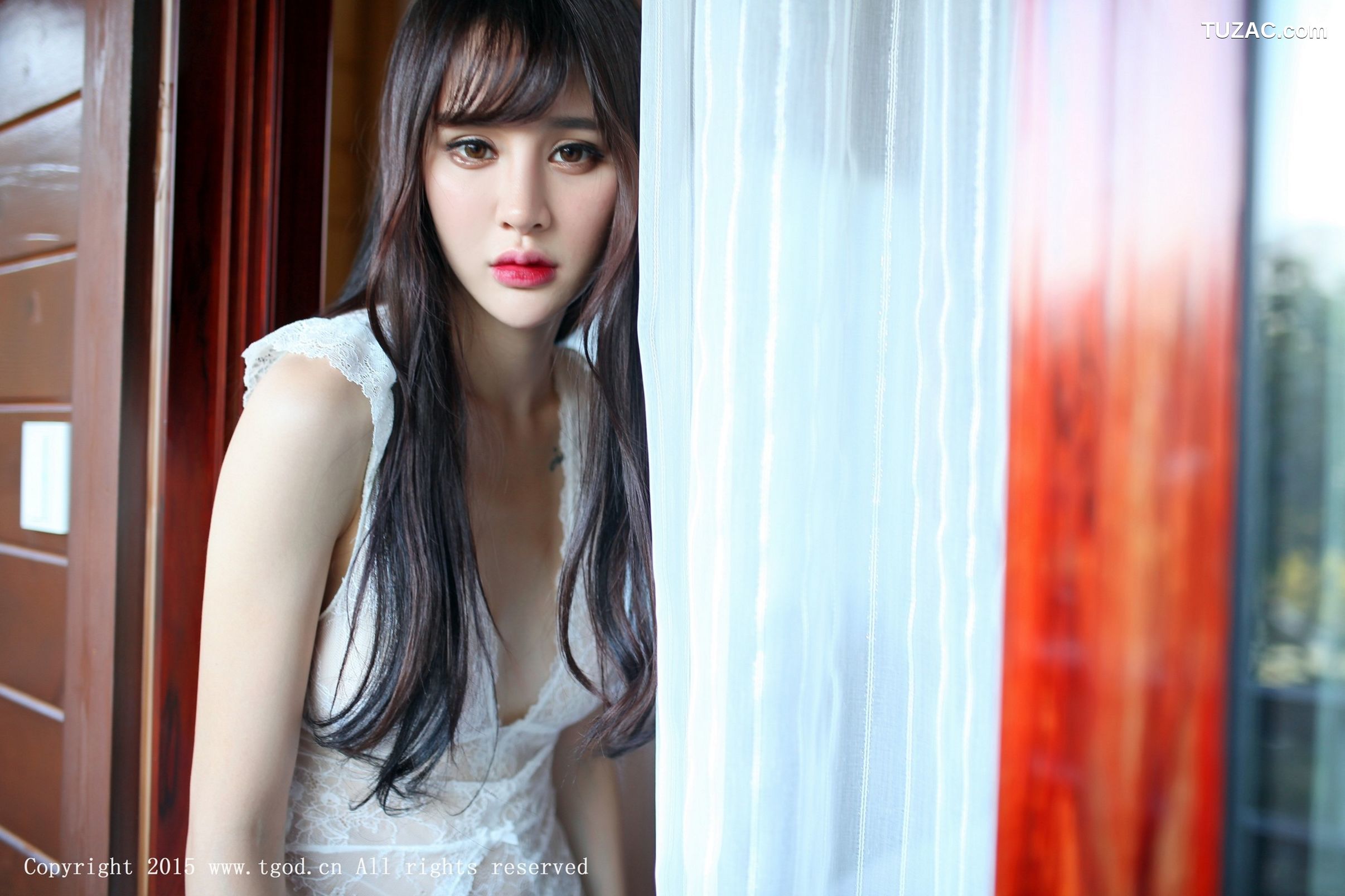 TGOD推女神-2015.09.17-青树-《云曼旅拍》-第一刊-热裤蕾丝