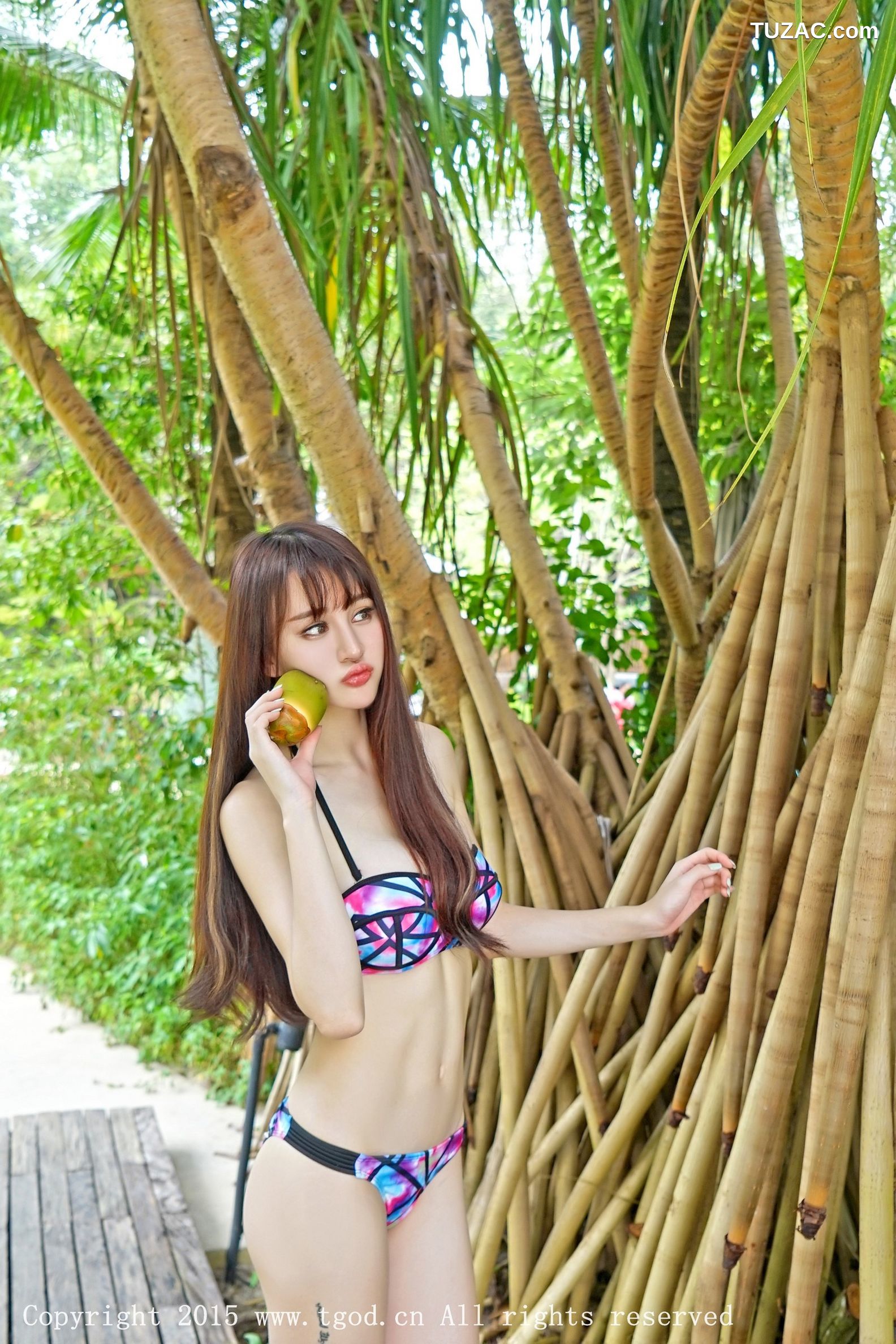 TGOD推女神-2015.11.23-青树-《普吉岛旅拍》第三刊-比基尼系列