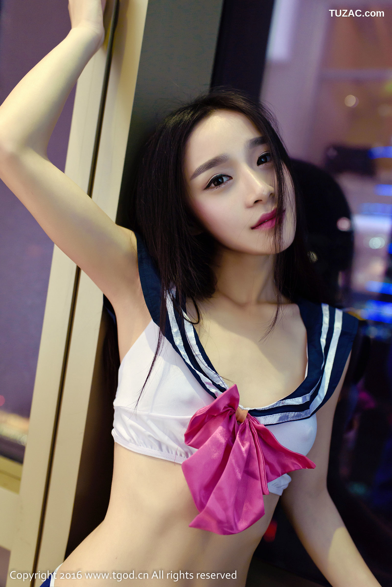 TGOD推女神-2016.05.16-绮梦Cherish-《长发及腰-娇嫩欲滴的美少女》