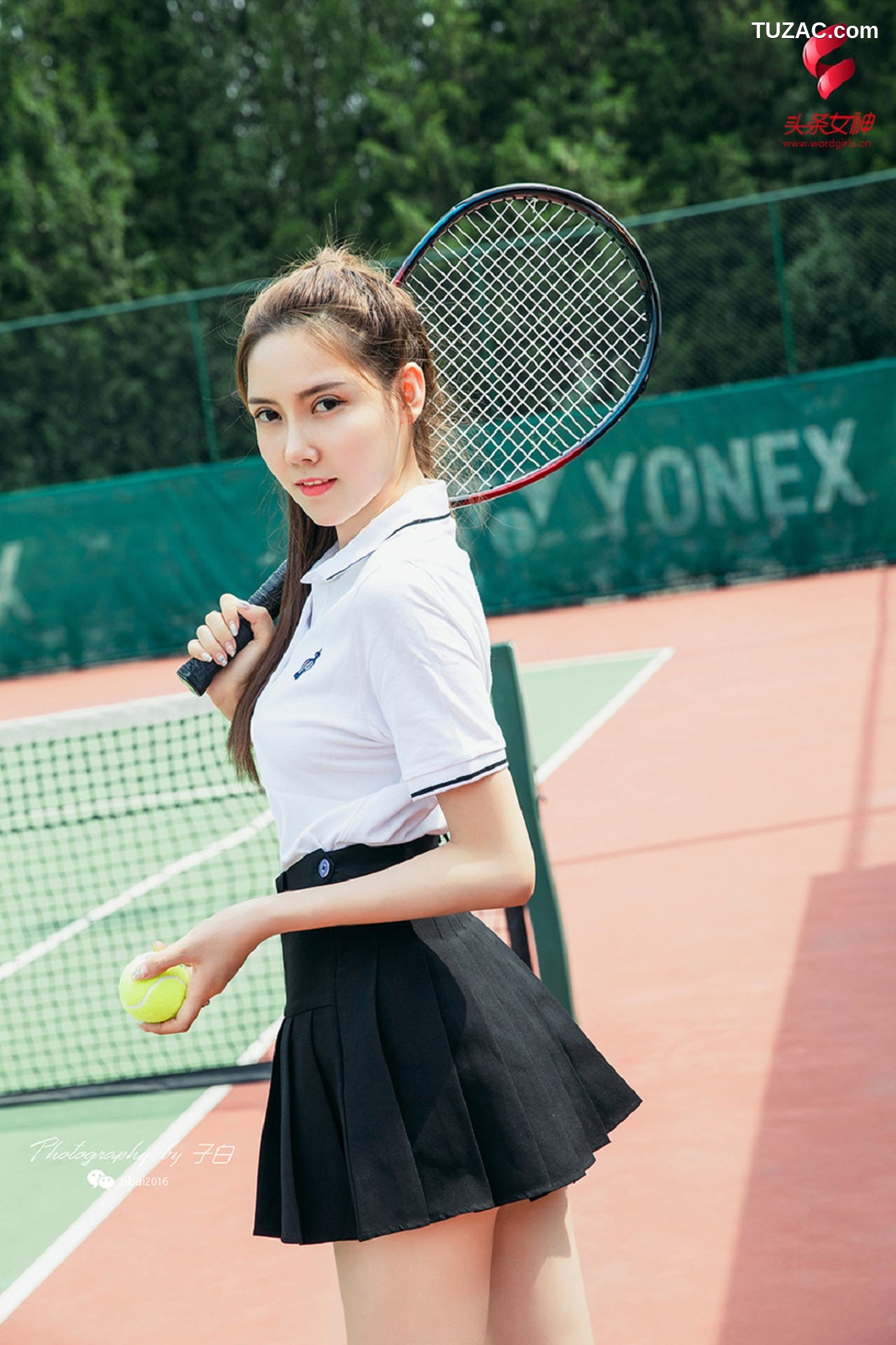 TouTiao头条女神-2019.07.13-莎伦-《我是网球美少女》