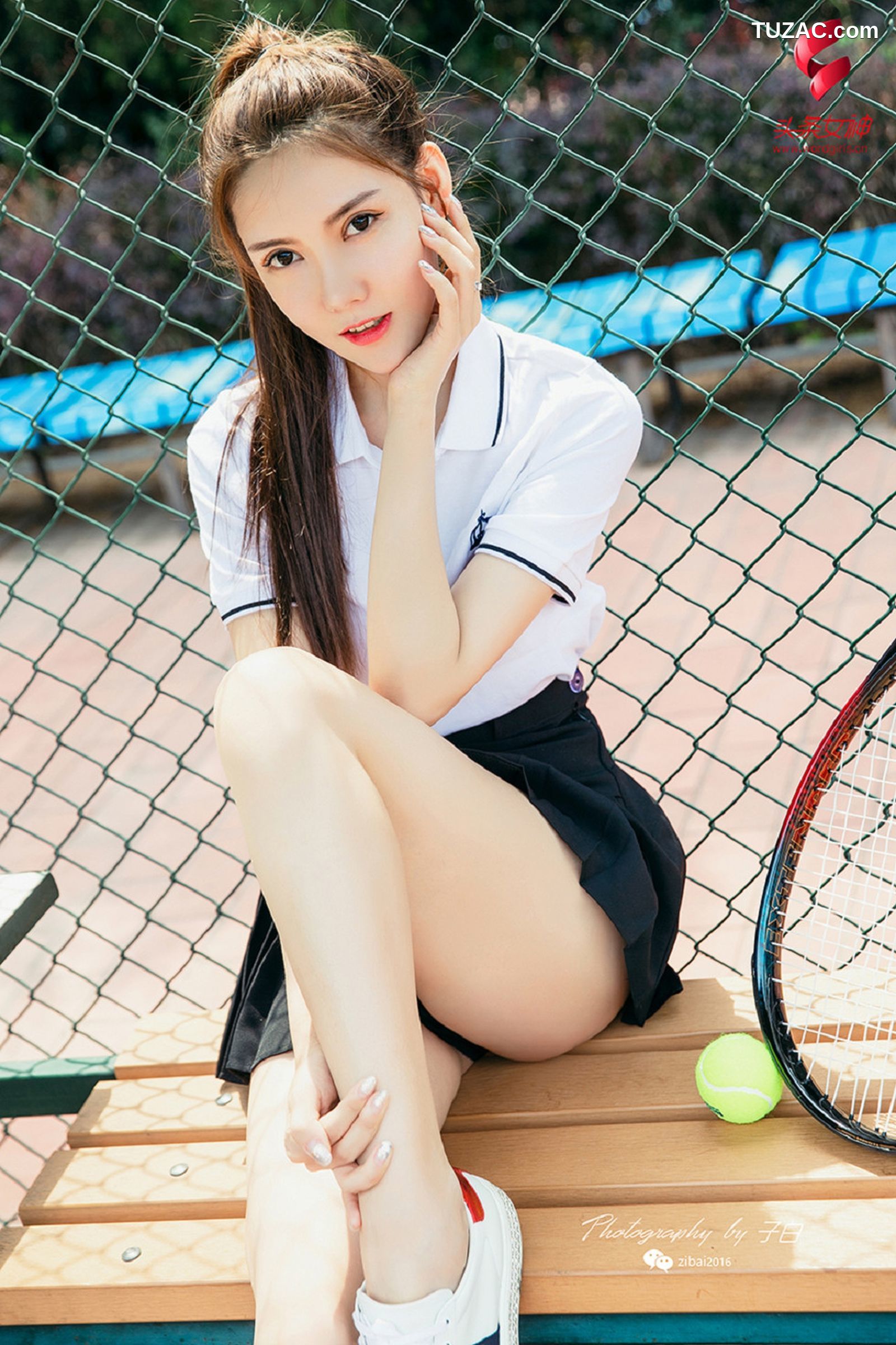 TouTiao头条女神-2019.07.13-莎伦-《我是网球美少女》