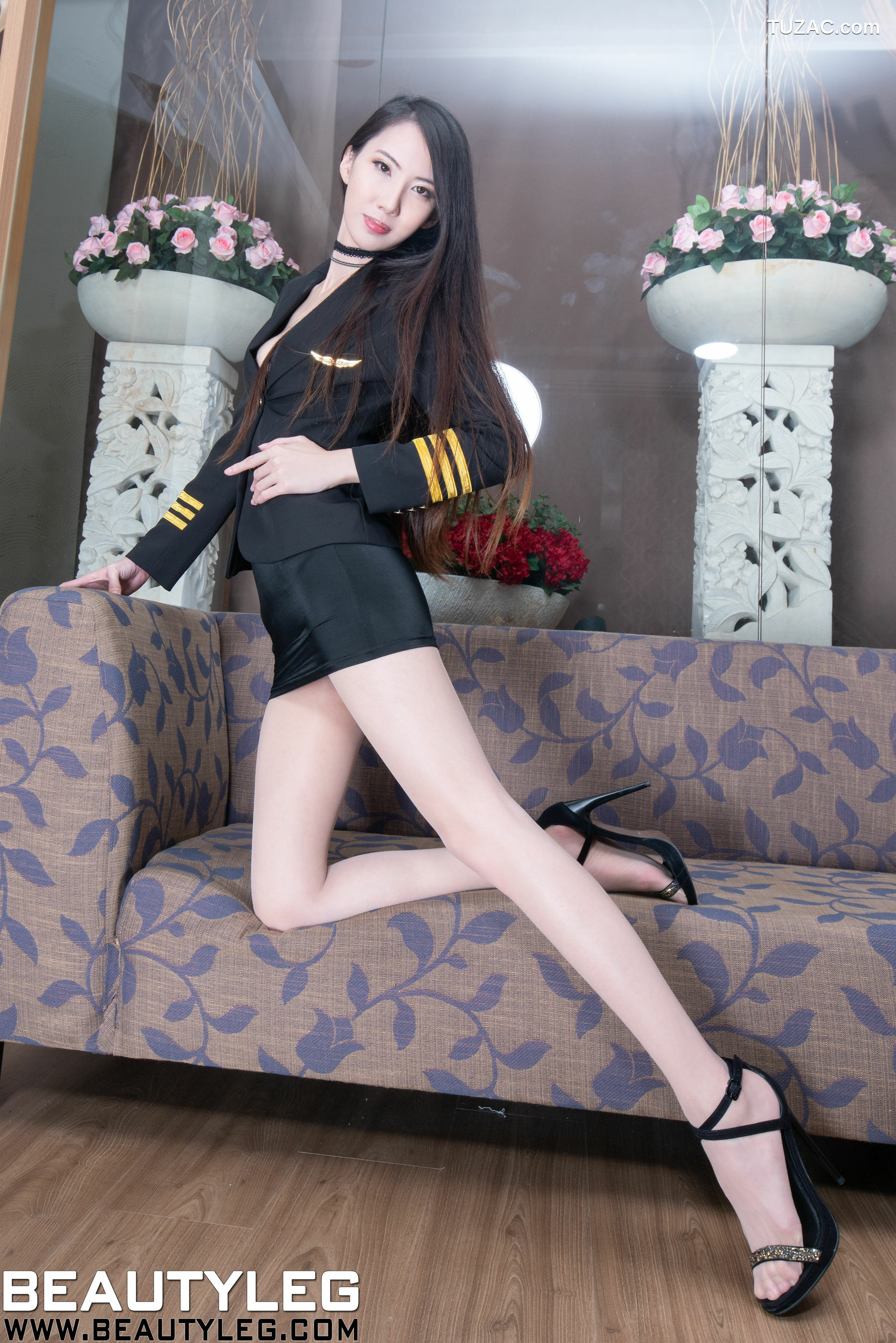 Beautyleg_腿模Yoyo《女警制服+性感丝袜美腿》 No.1769 写真集[46P]