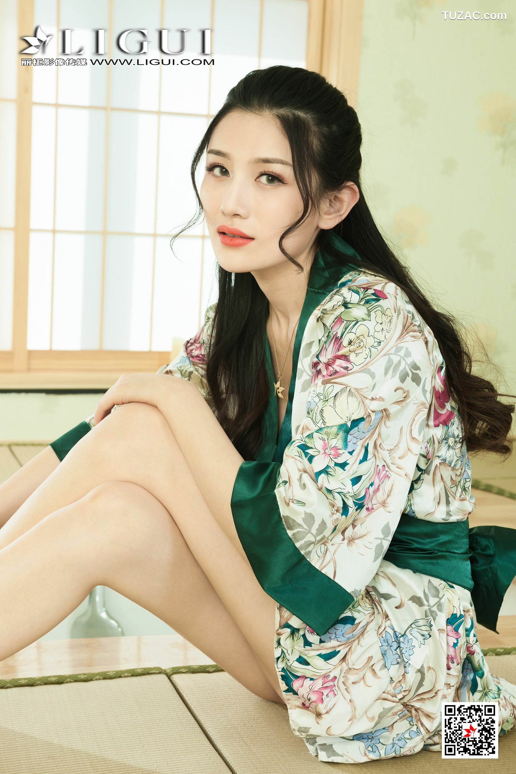 丽柜_ Model 甜甜 《和服睡衣》 写真集[87P]