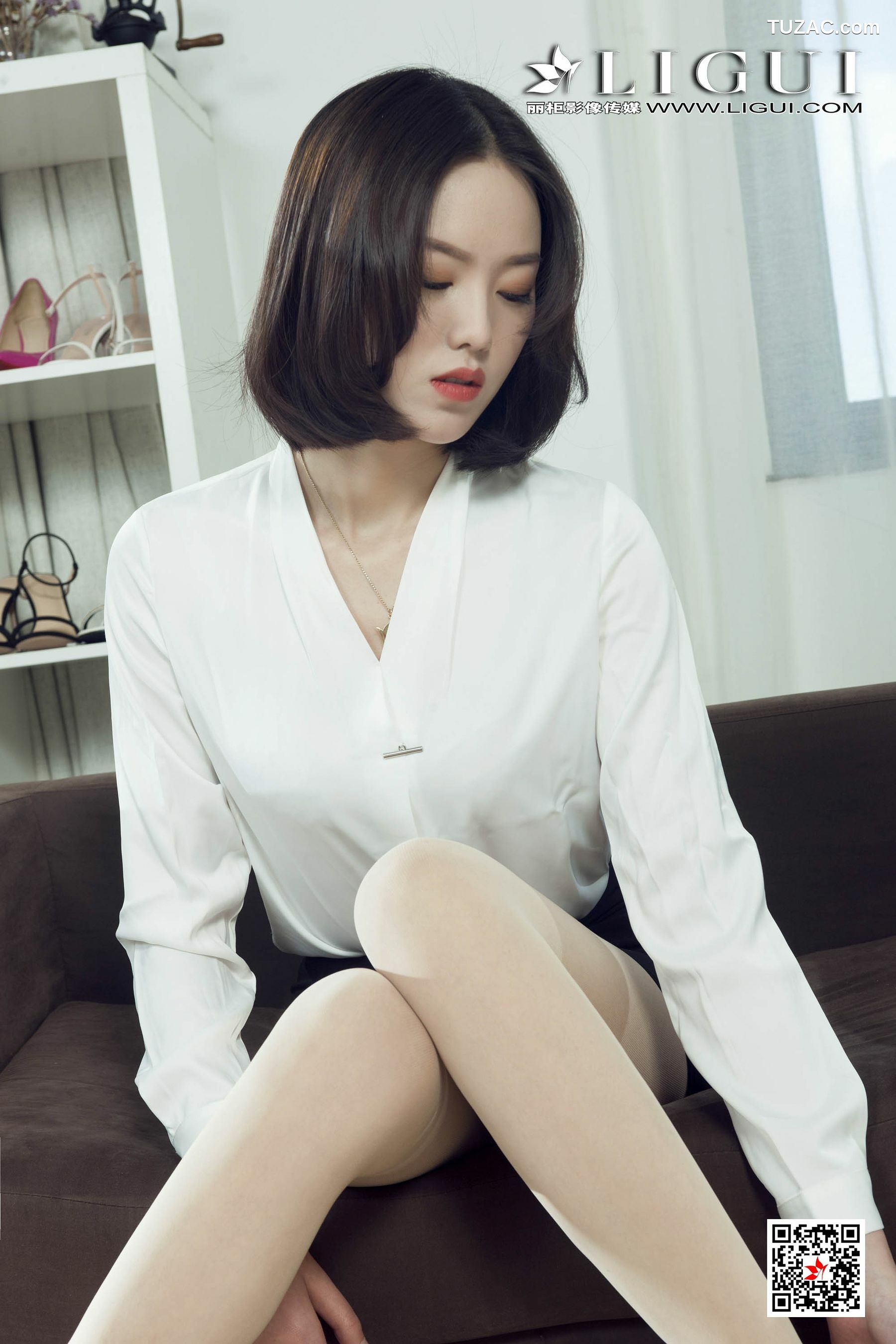 丽柜_Model 敏儿《肉丝水果丝足》 写真集[67P]