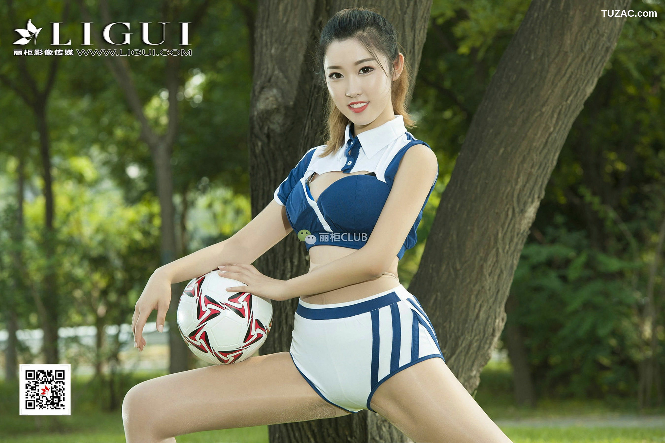 丽柜_Model 筱筱《球场少女》 写真集[70P]