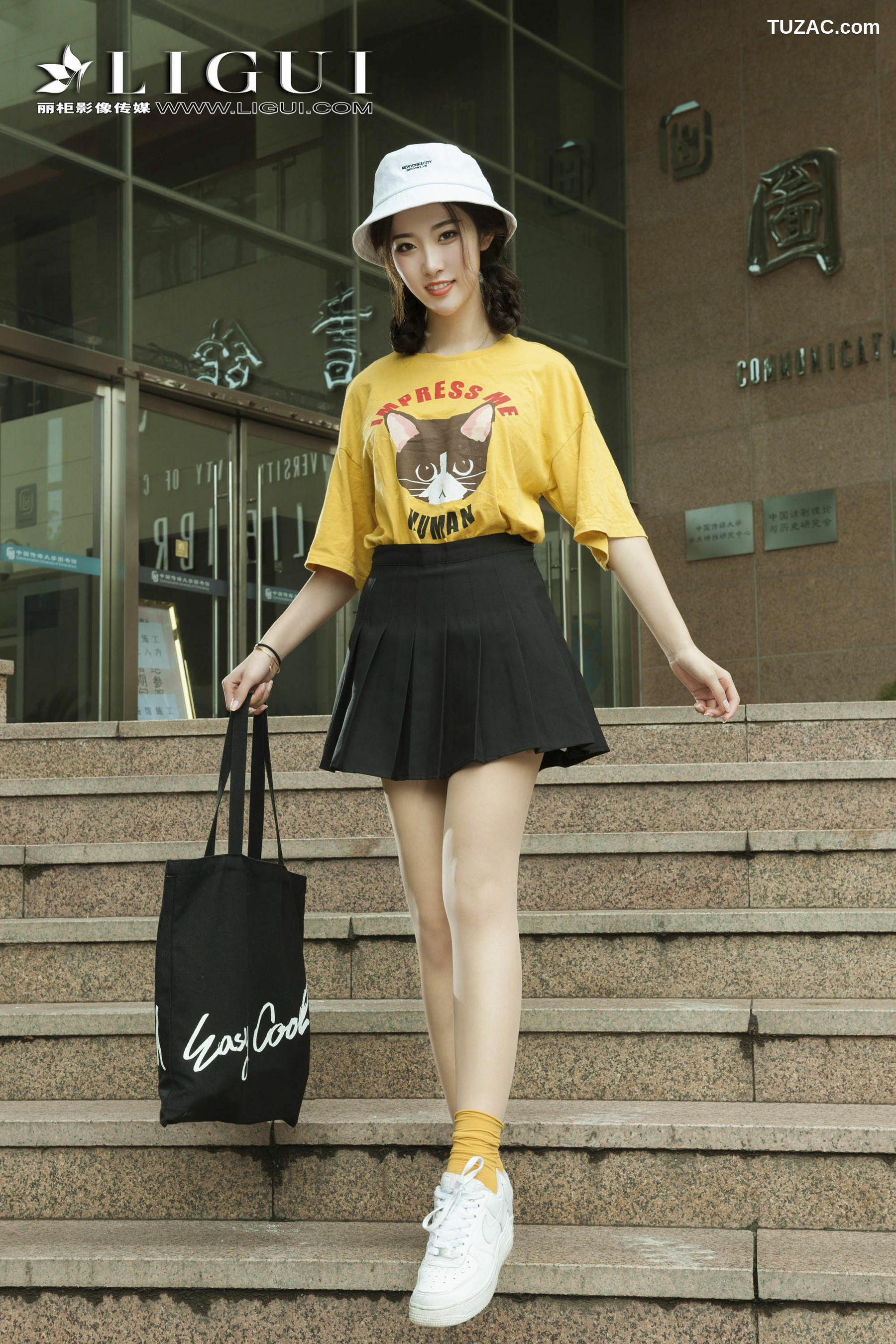 丽柜_筱筱《街拍时尚少女》 写真集[58P]