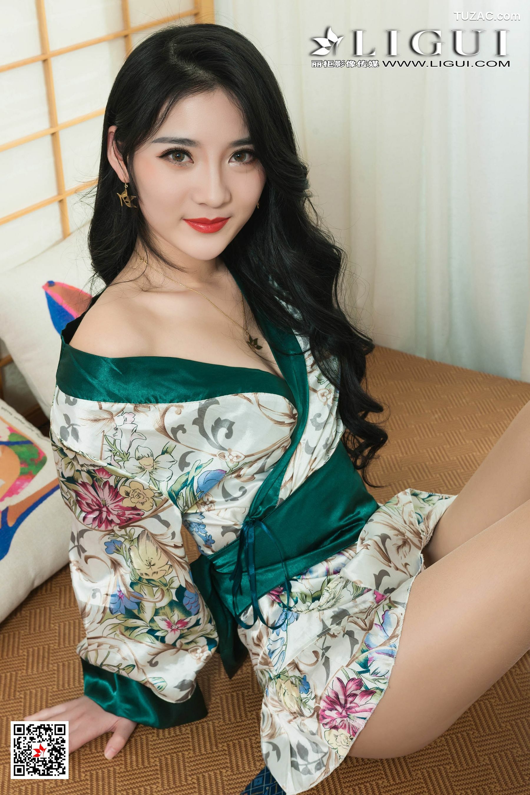 丽柜_腿模Yaya《和服玉足》 写真集[45P]