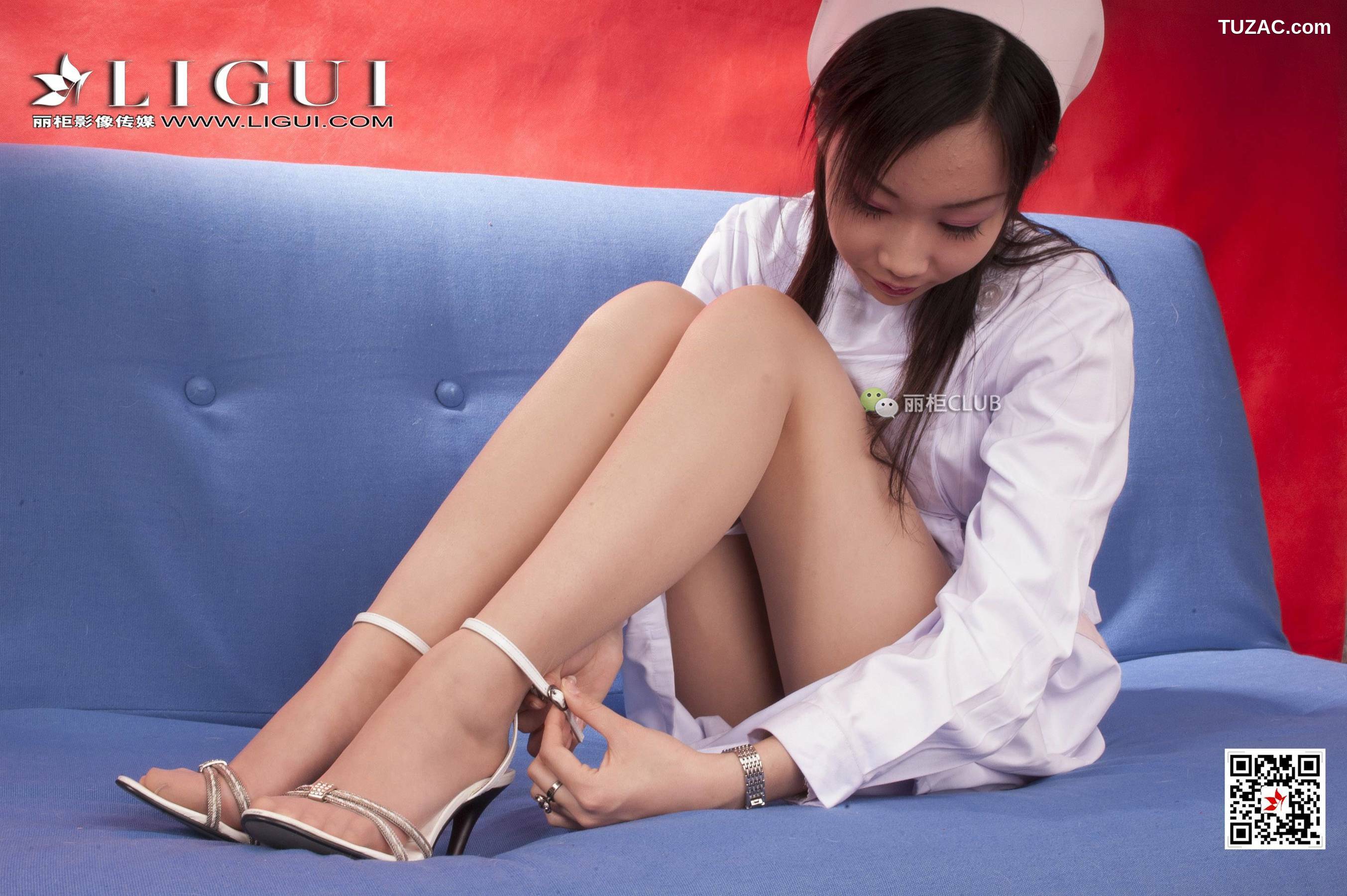 丽柜_足模璐璐《护士美脚》 经典回顾 写真集[64P]