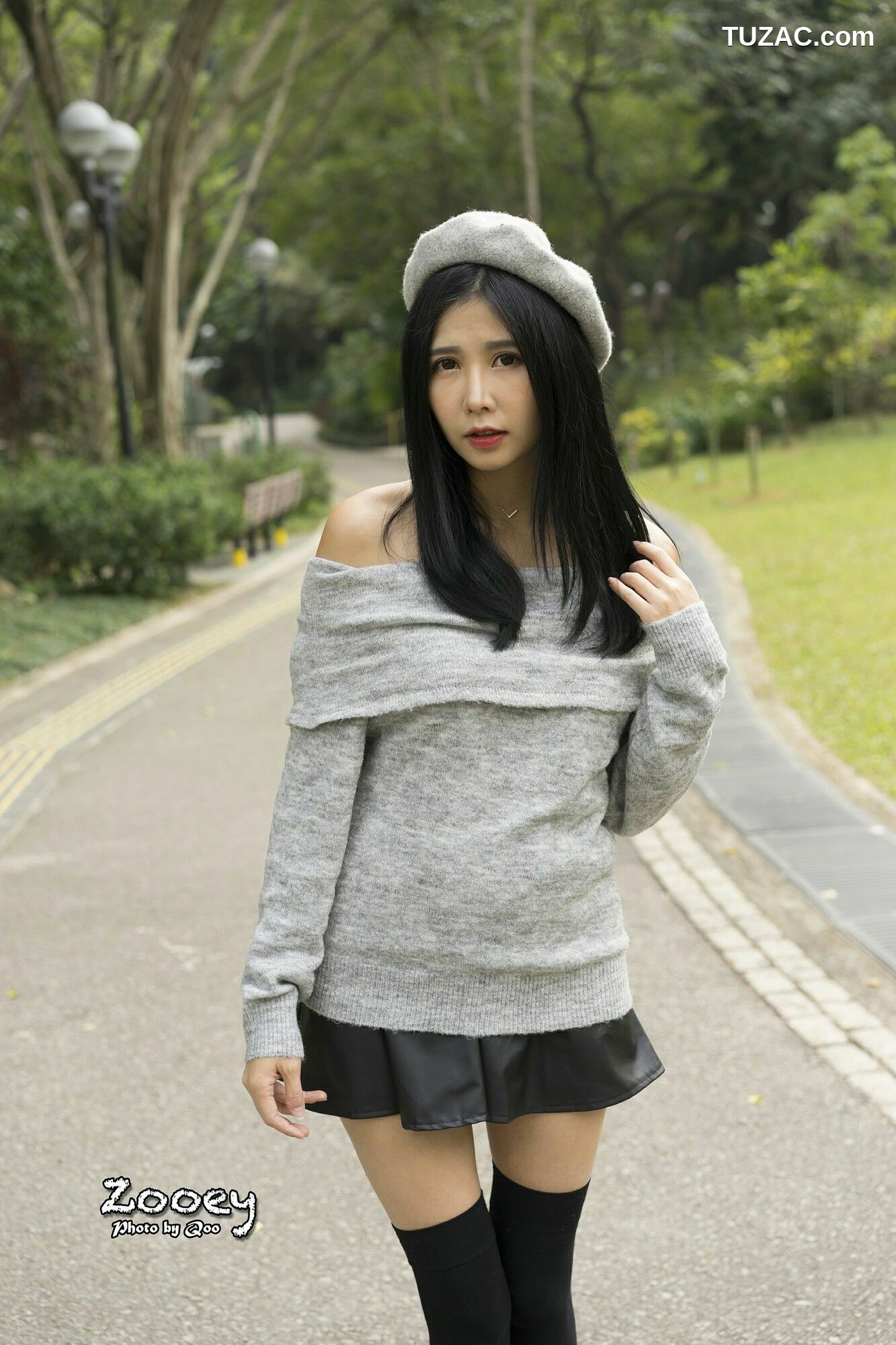 台湾正妹_ Zooey《外拍小清新3套服装》 写真集[62P]