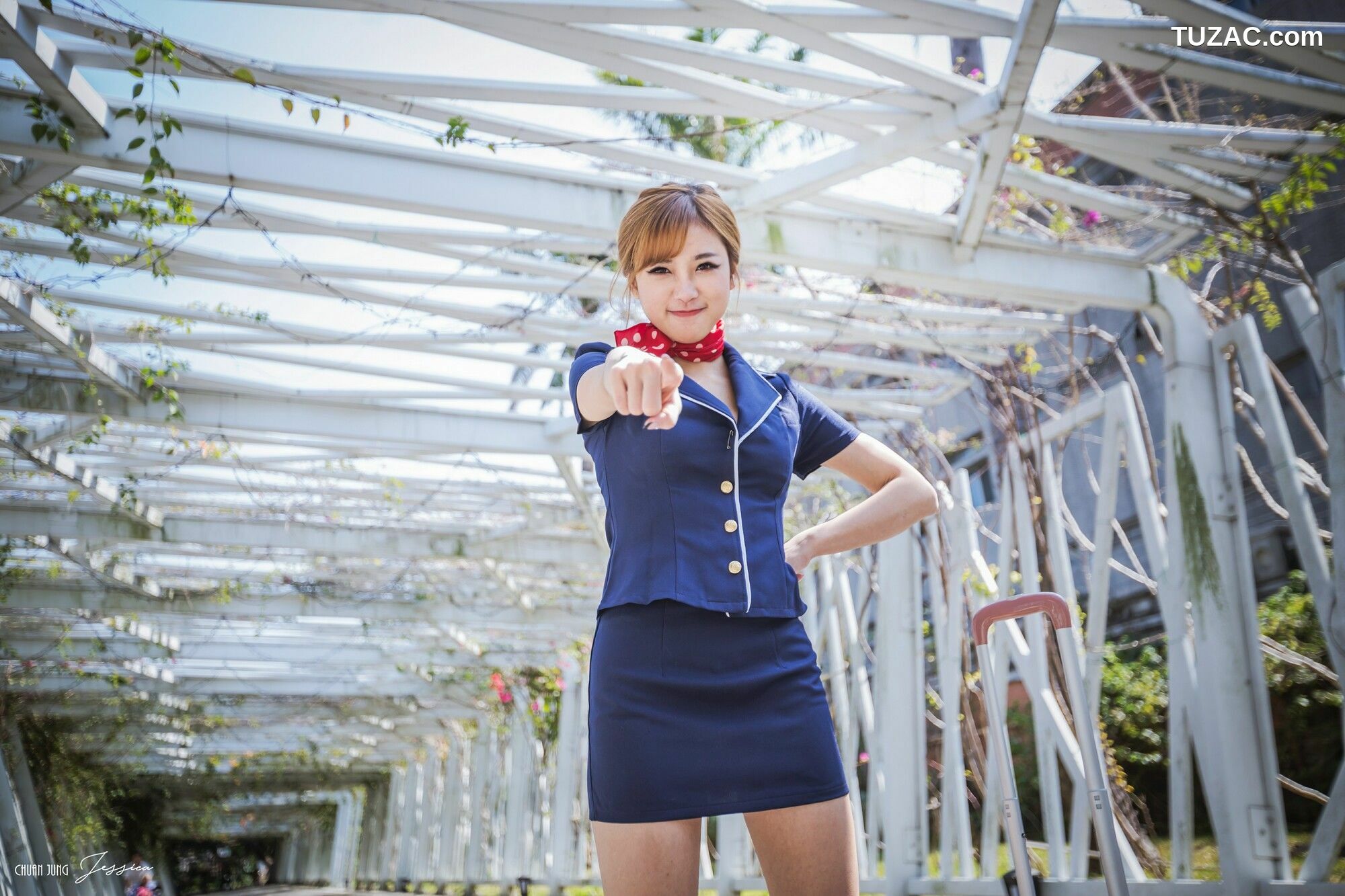 台湾正妹_ 卡卡儿《美丽空姐》写真集[34P]