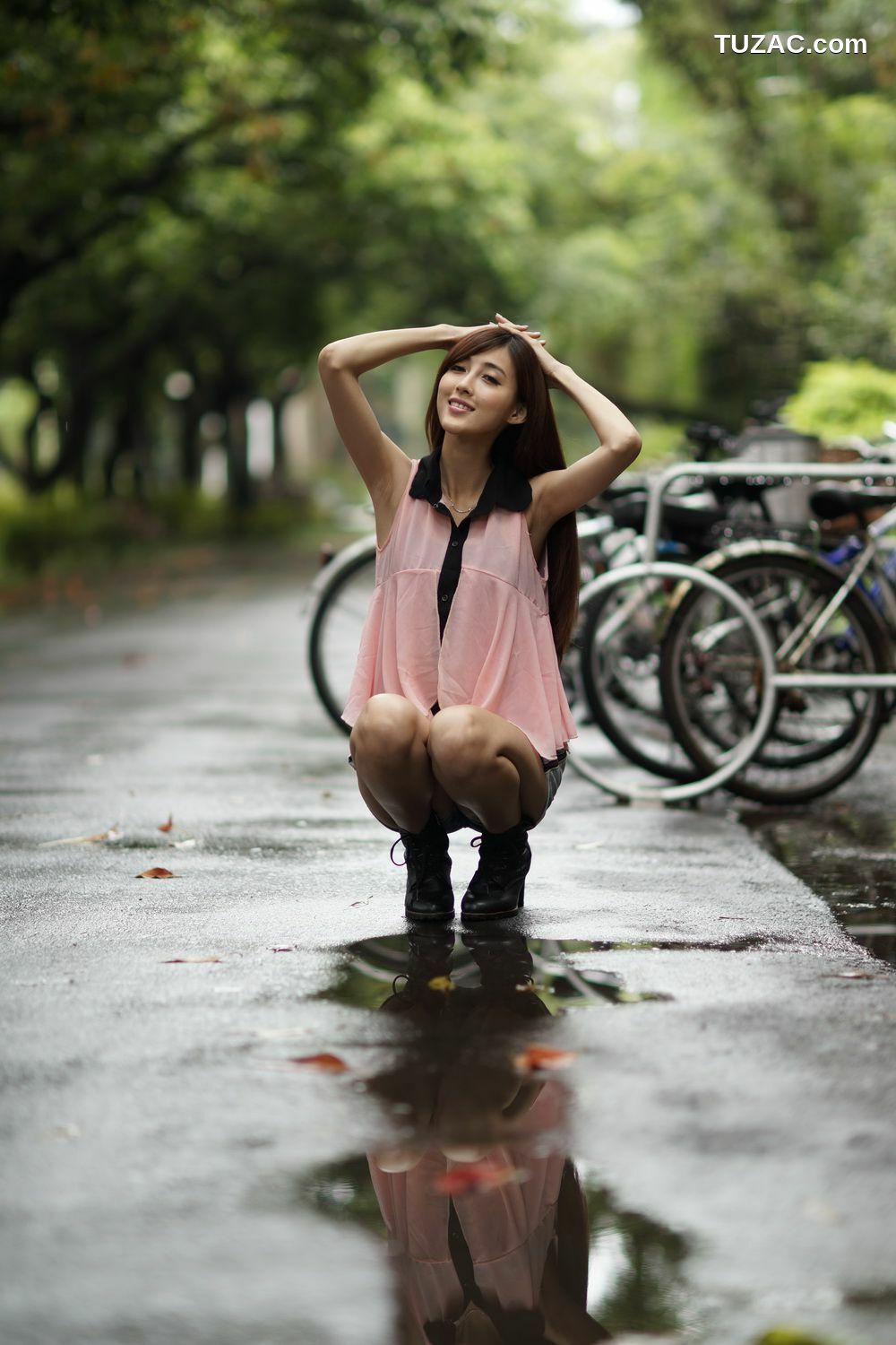 台湾正妹_Kila晶晶/金允乔《校园美拍系列图片》写真合集