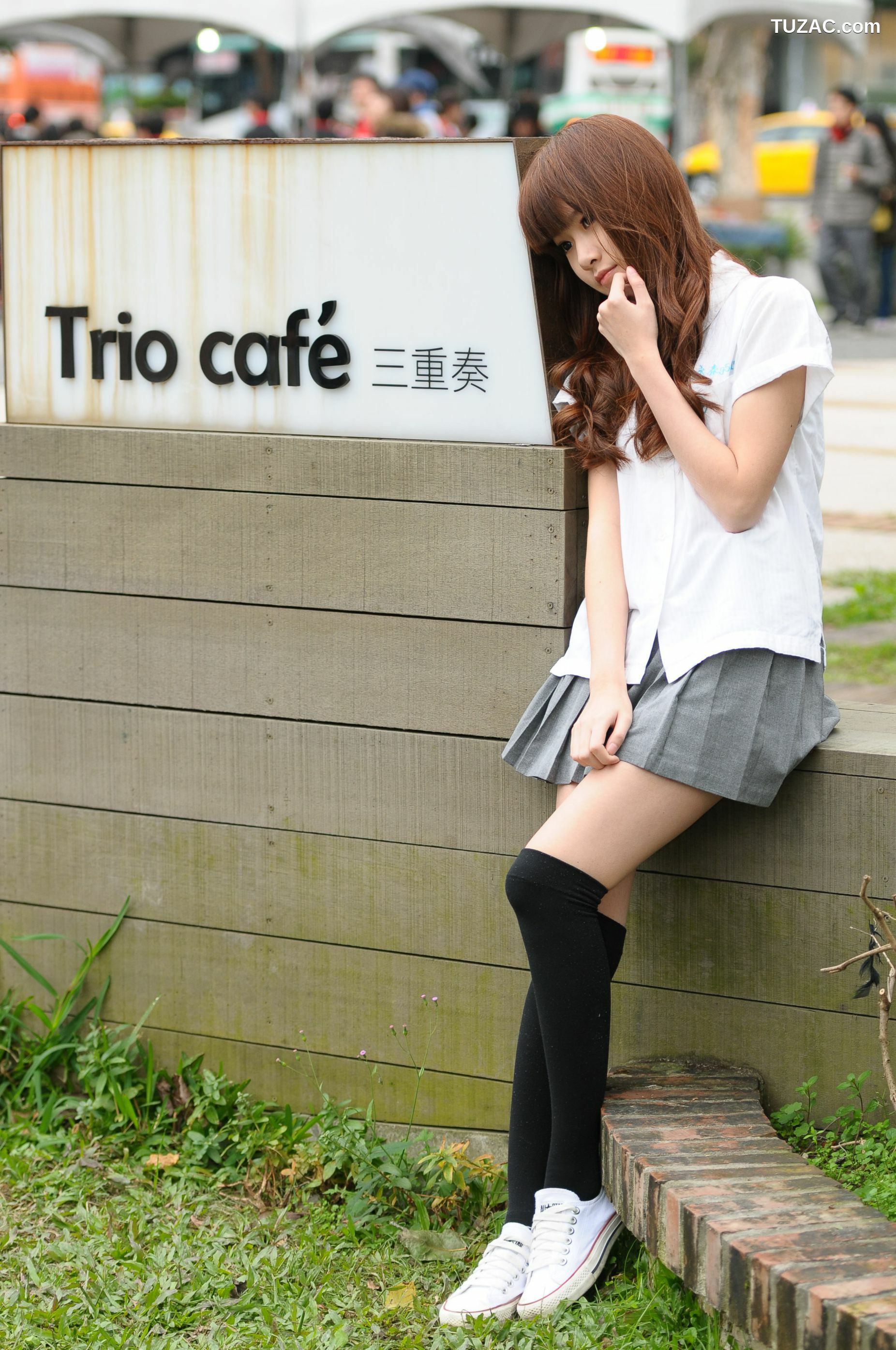 台湾正妹_台湾正妹Aries《清新甜美校服少女》写真集