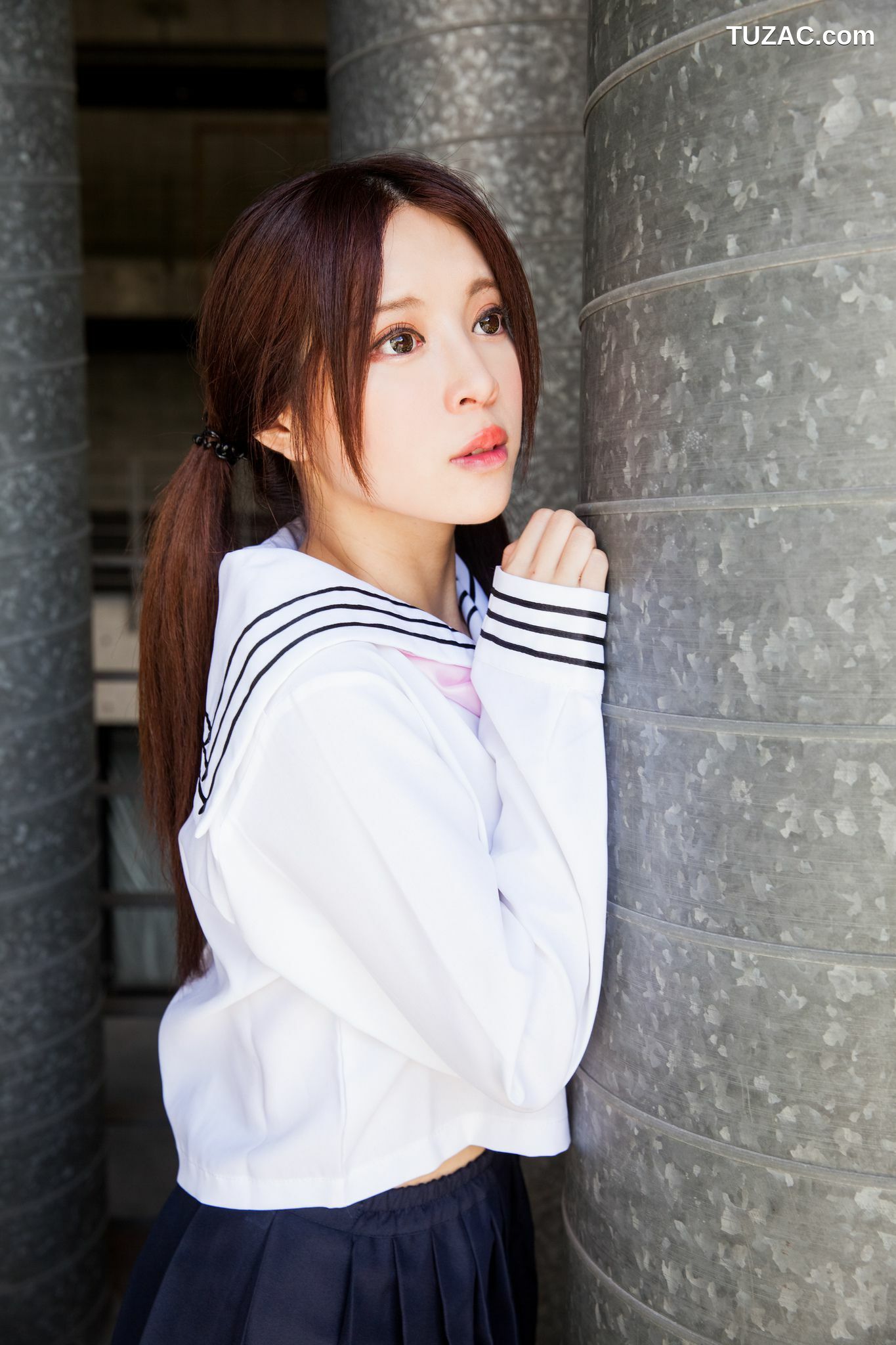 台湾正妹_台湾美女张齐郡JULIE《长筒袜校服少女》写真集