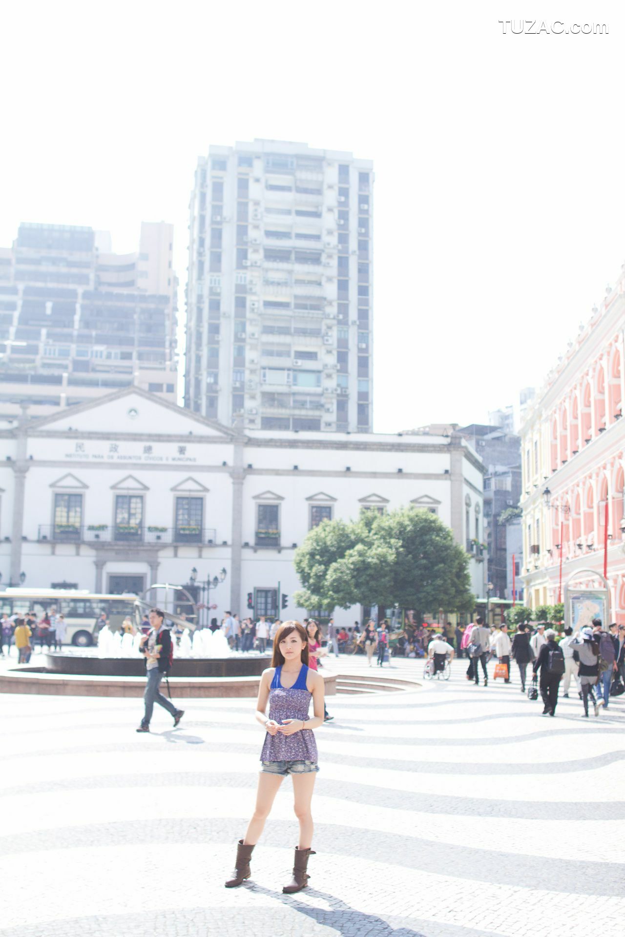 台湾正妹_张凯洁/Mikako《港澳之旅》之街拍系列 写真集