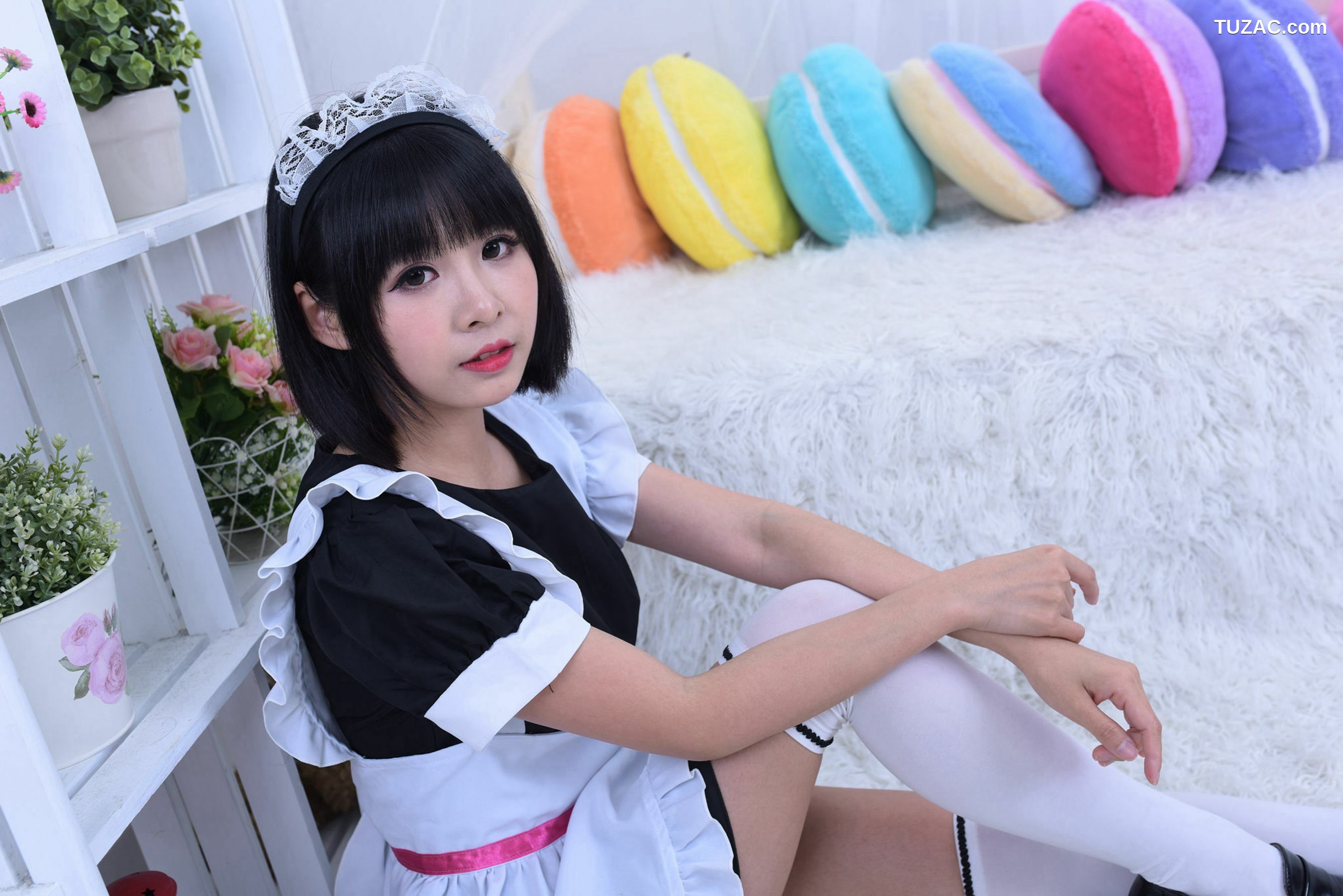 台湾正妹_海琳《护士与女仆》 写真集[40P]