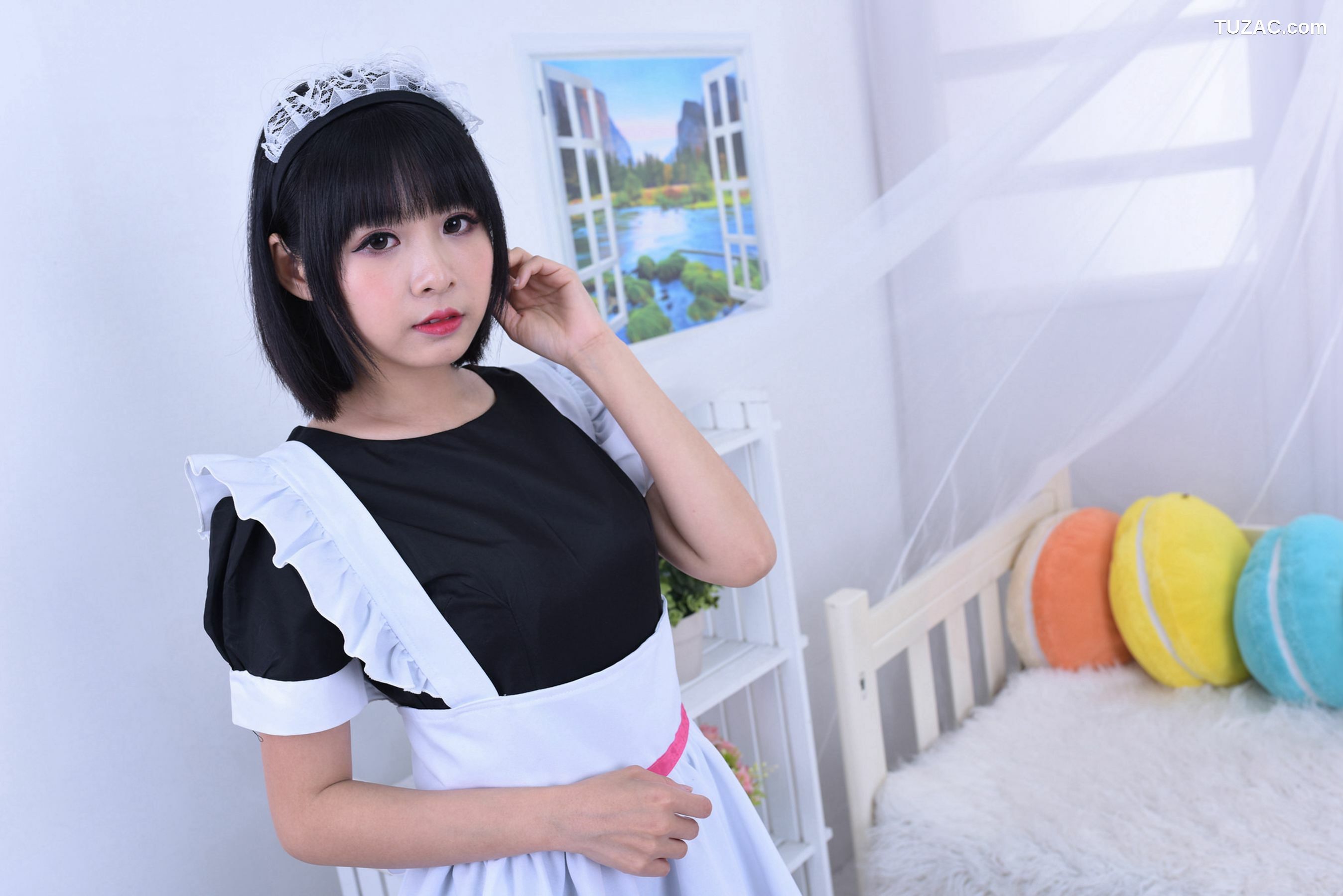 台湾正妹_海琳《护士与女仆》 写真集[40P]