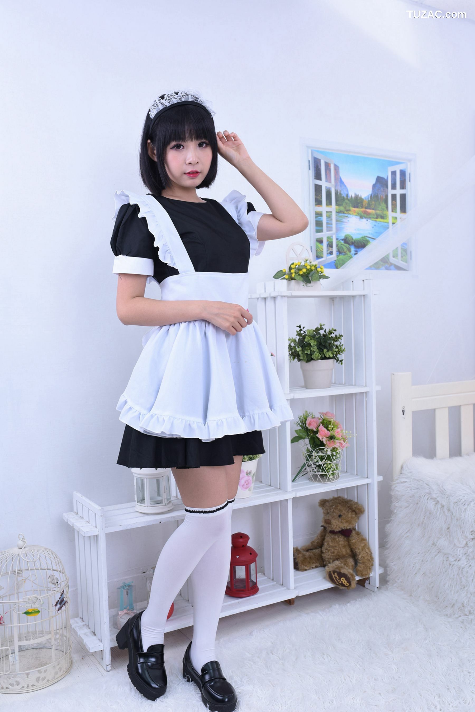 台湾正妹_海琳《护士与女仆》 写真集[40P]