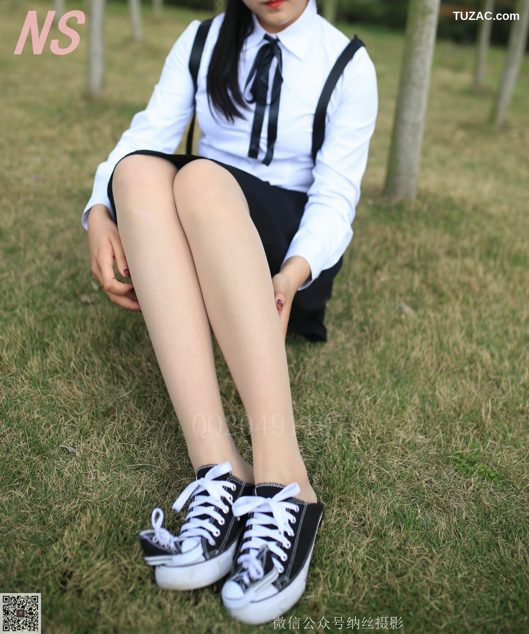 纳丝摄影_A＋妹《学妹肉丝》 NO.122 写真集[63P]
