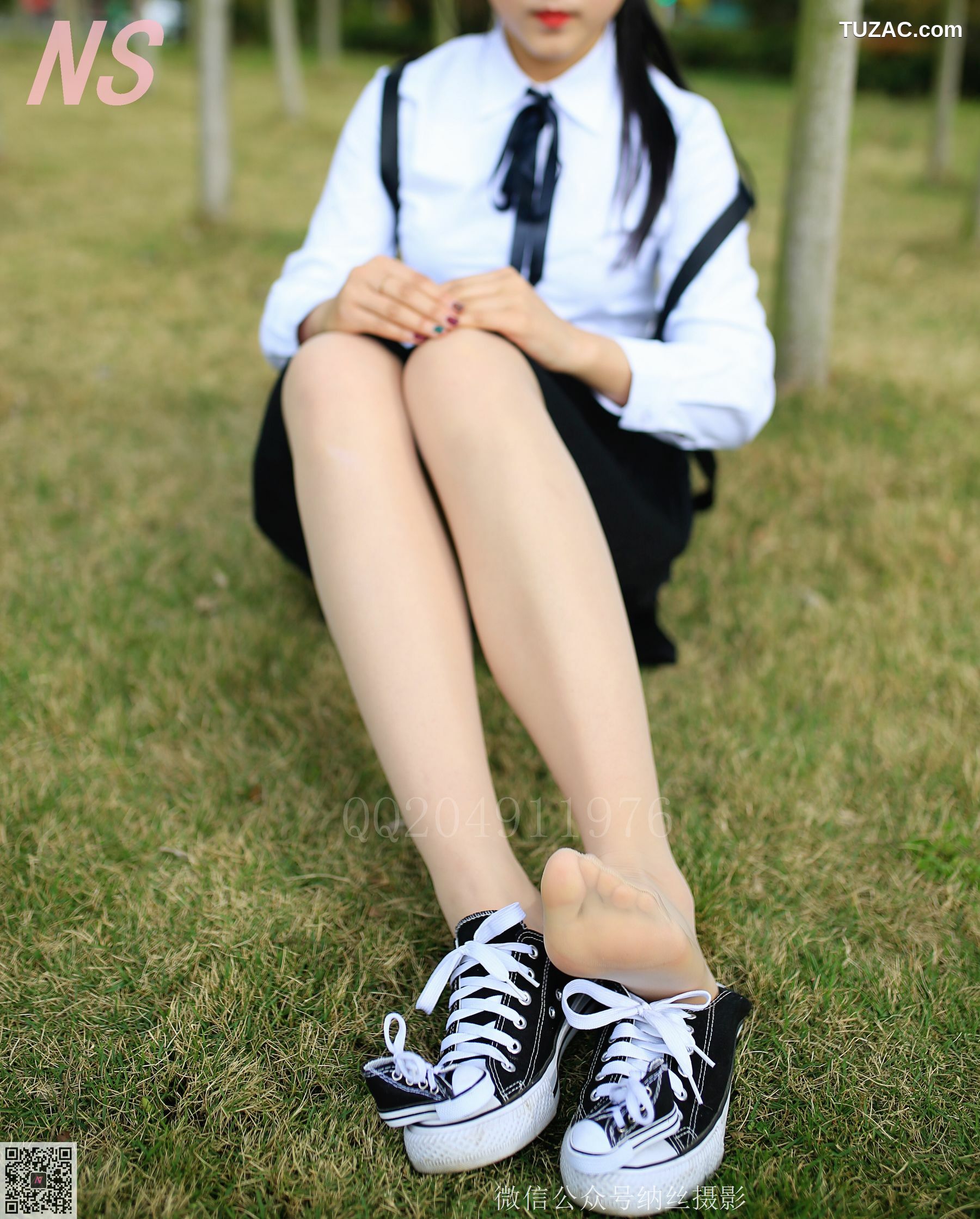 纳丝摄影_A＋妹《学妹肉丝》 NO.122 写真集[63P]