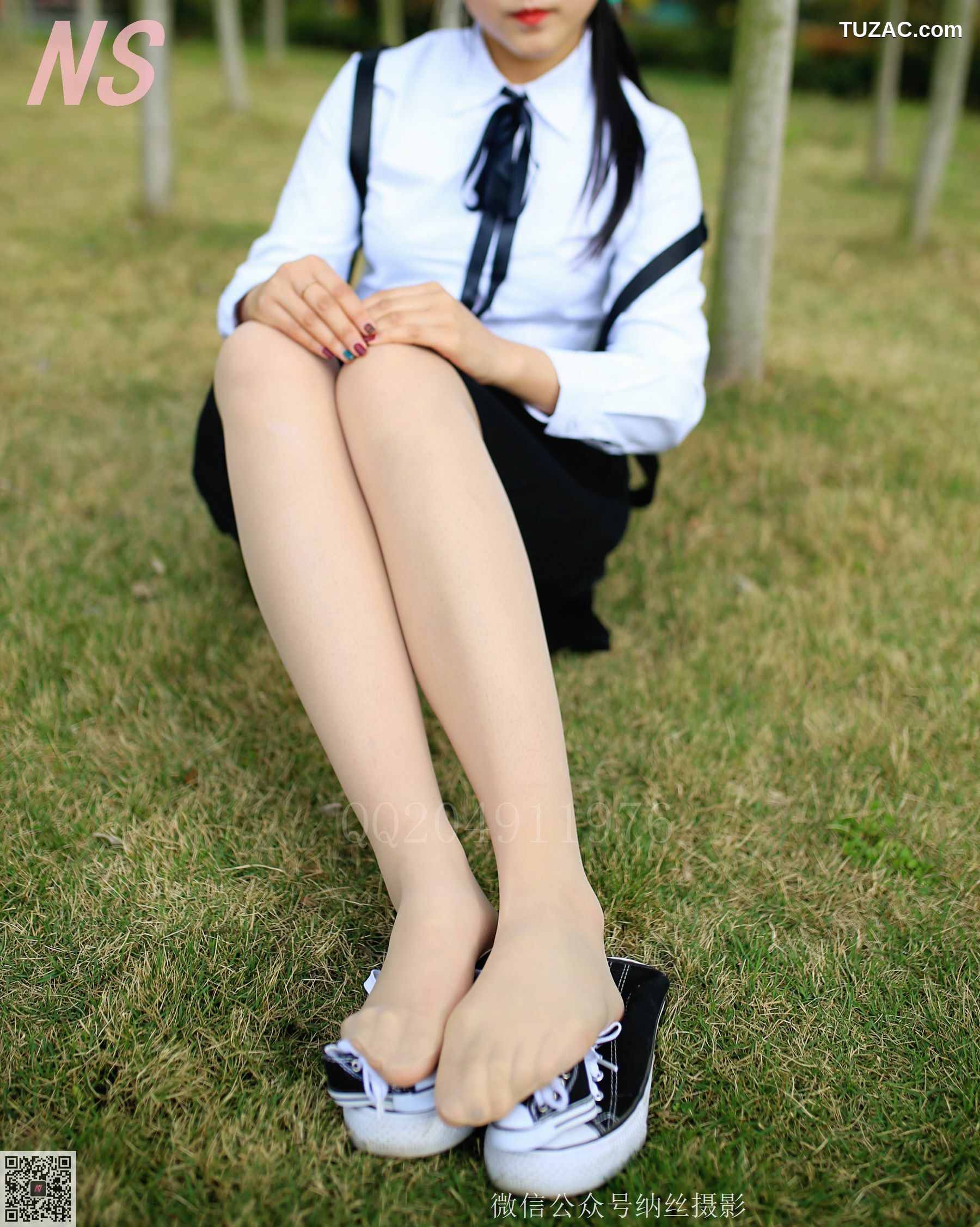 纳丝摄影_A＋妹《学妹肉丝》 NO.122 写真集[63P]