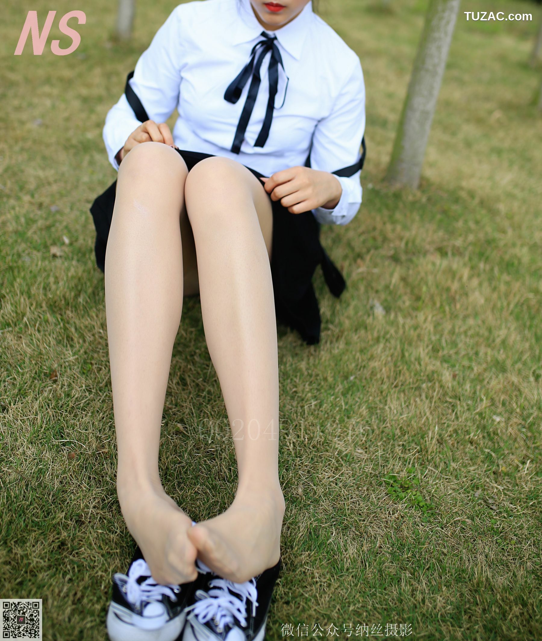 纳丝摄影_A＋妹《学妹肉丝》 NO.122 写真集[63P]